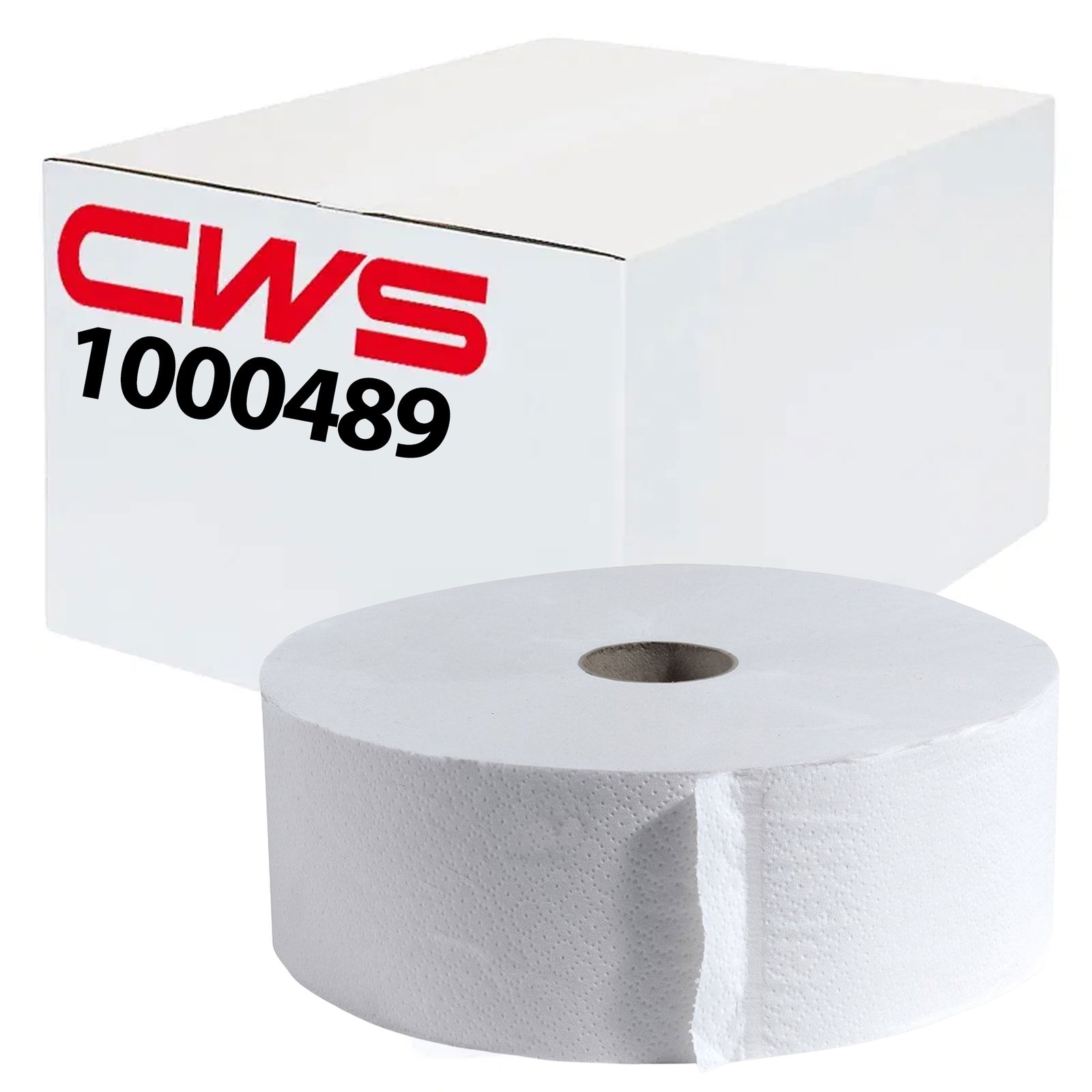 CWS 1000489 carta igienica jumbo 380 m riciclata 1520 strappi