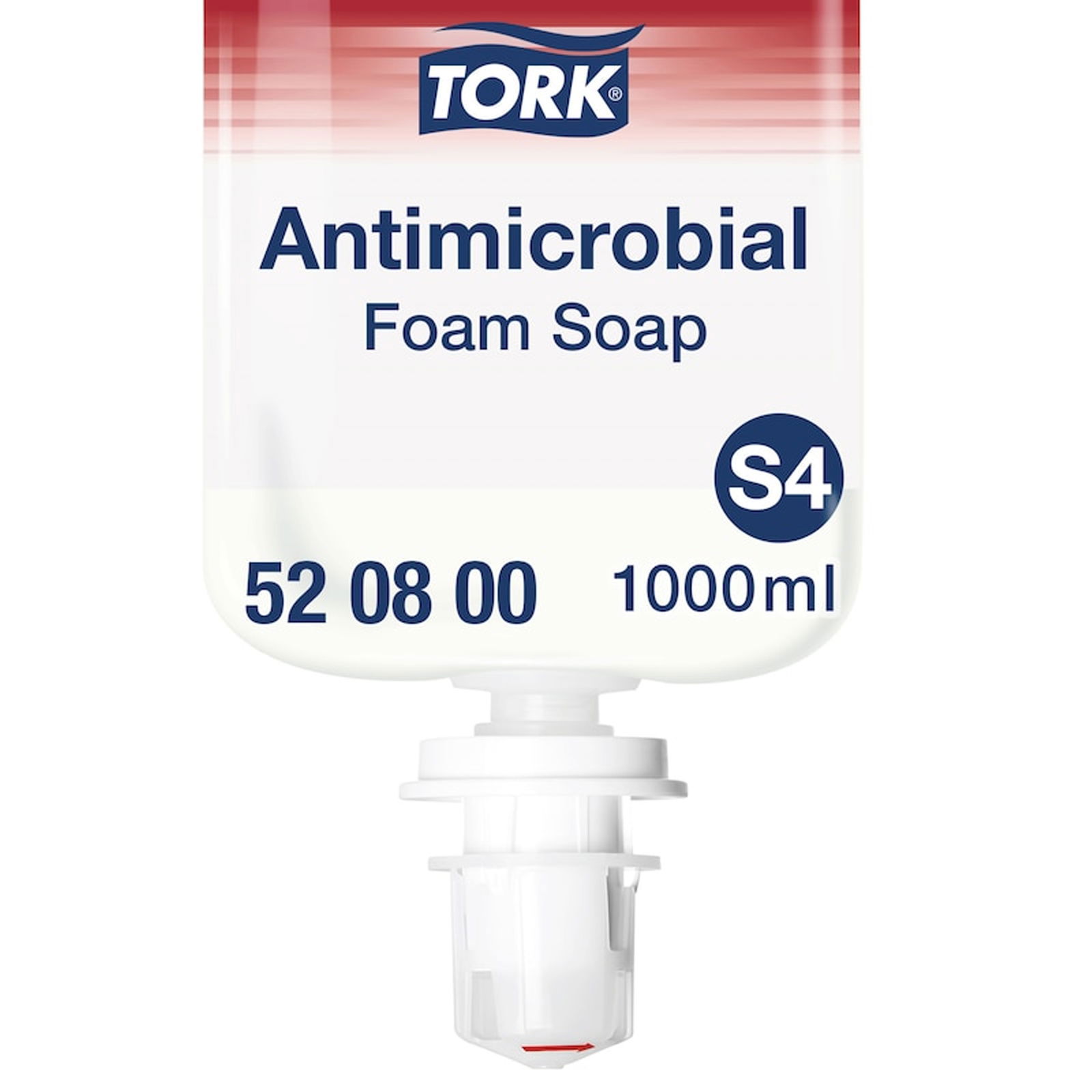 Tork 520800 S4 Foam Soap for Hand Decontamination 1000 ml