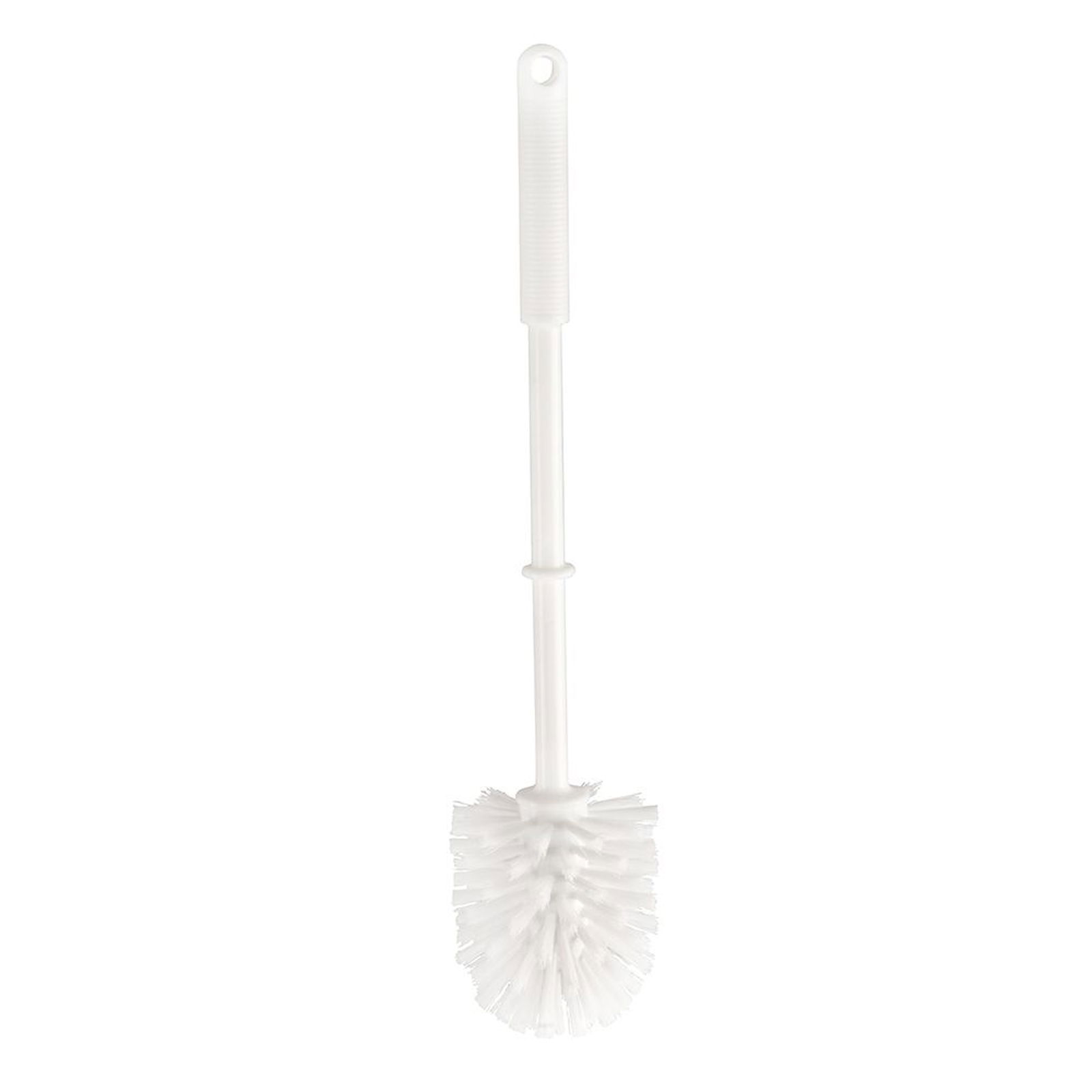 Brosse WC blanche standard diamètre tête de brosse 75 mm