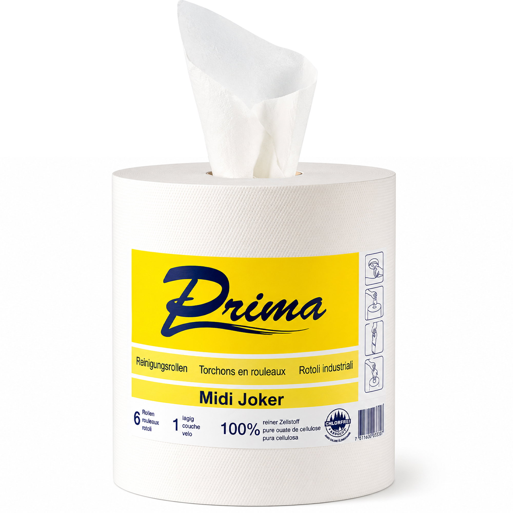 Toilettepapier, Klopapier, Papiertücher, Papierrolle, Mikrofein