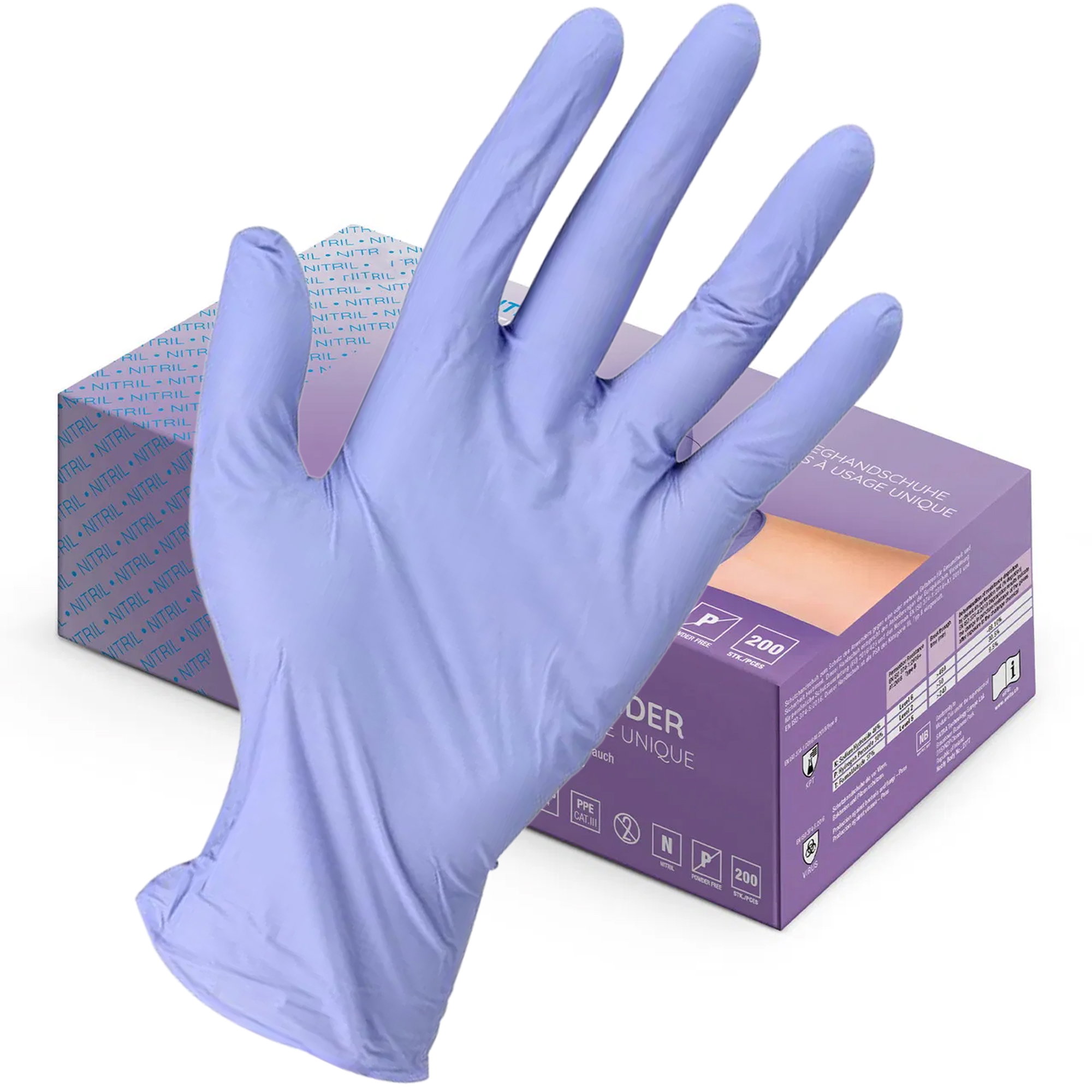 Gants en nitrile | Nitril Ultra Soft Lavender