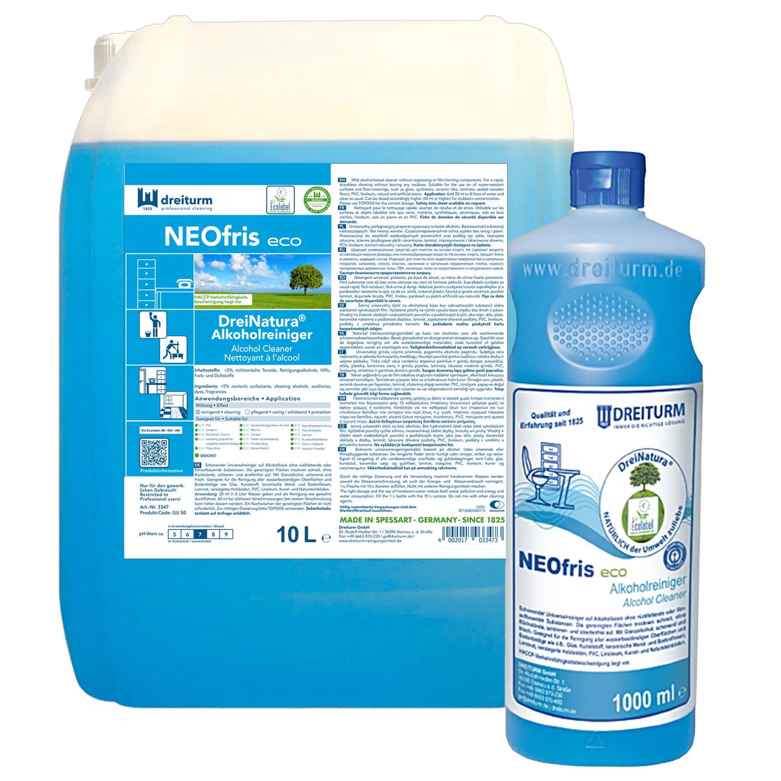 dreiturm NEOfris eco DreiNatura Alkoholreiniger