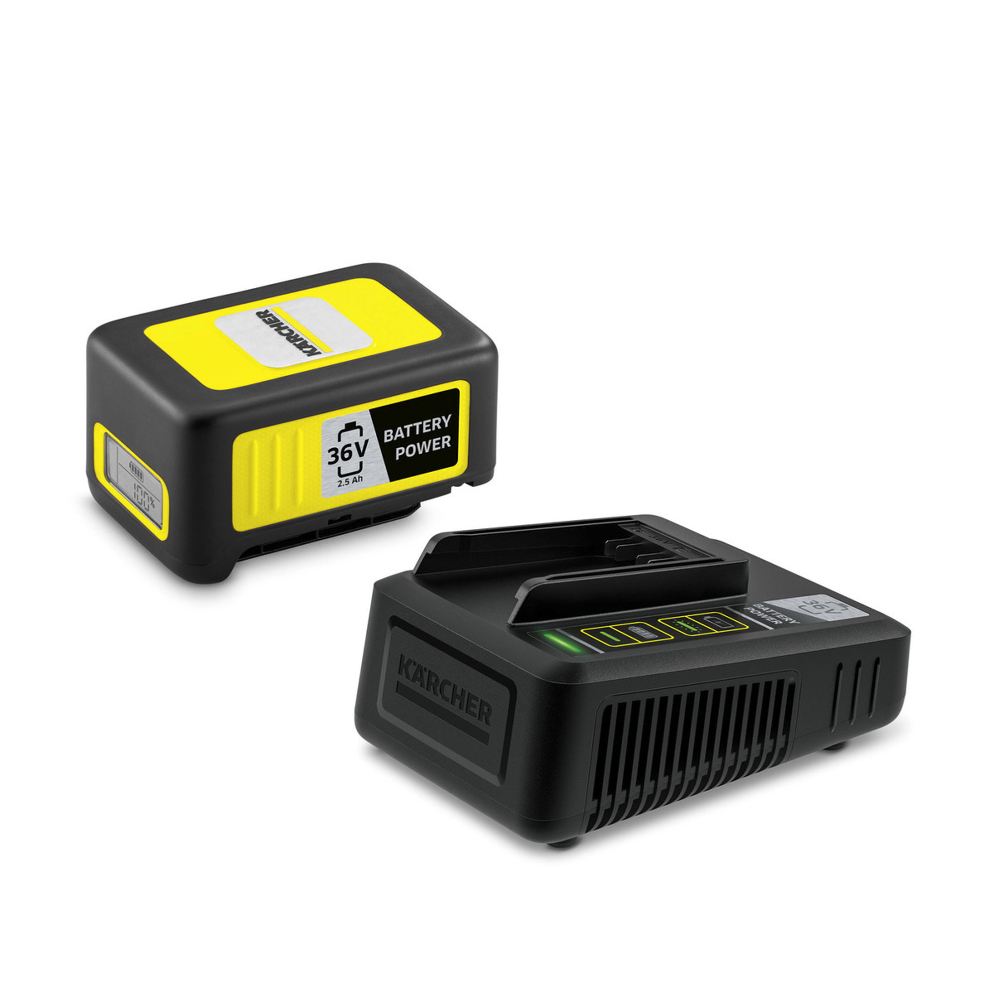 Li-Ion Akku, 36V, 2.5Ah, Batteriehalter, Ladegerät