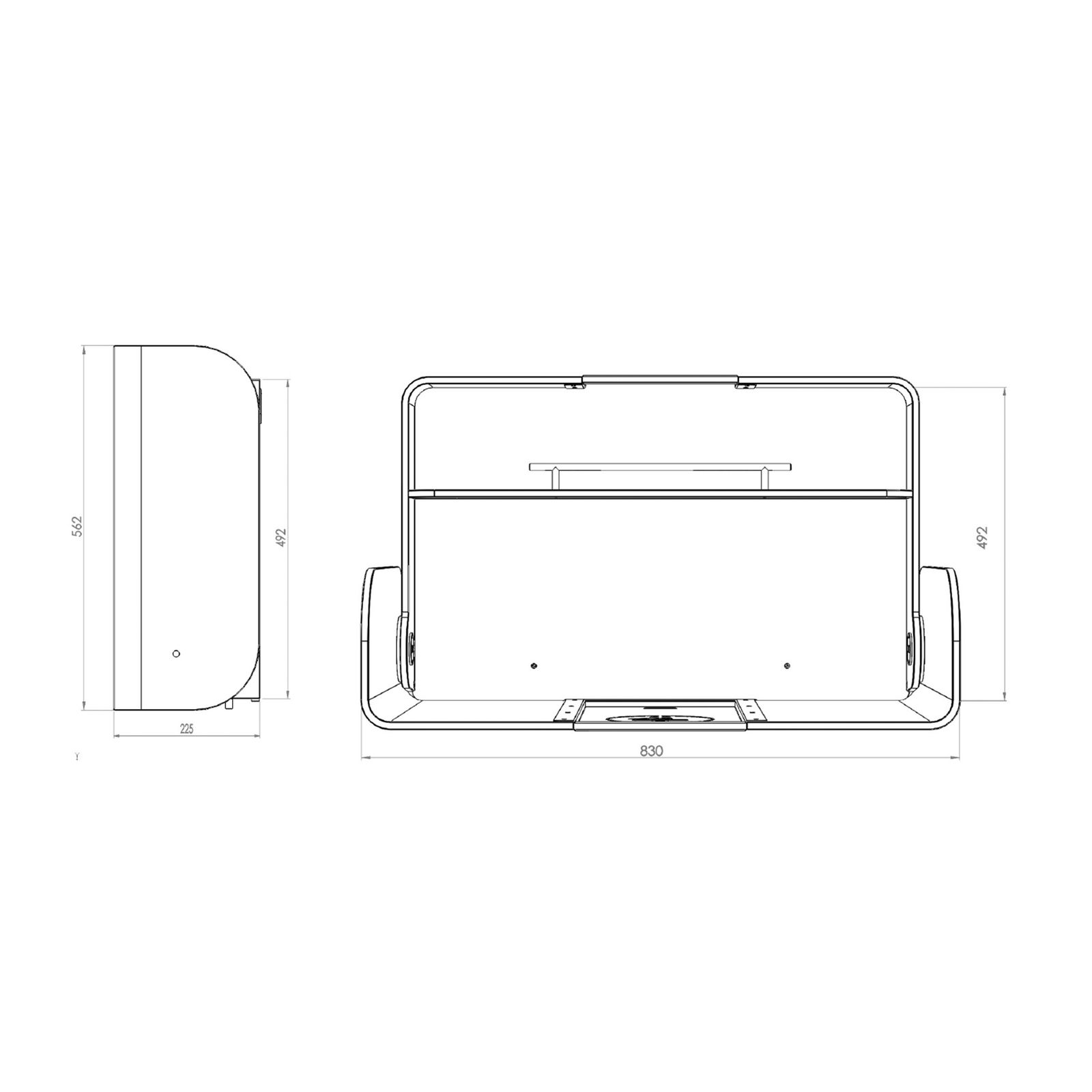timkid KAWAQ Wickeltisch horizontal quer