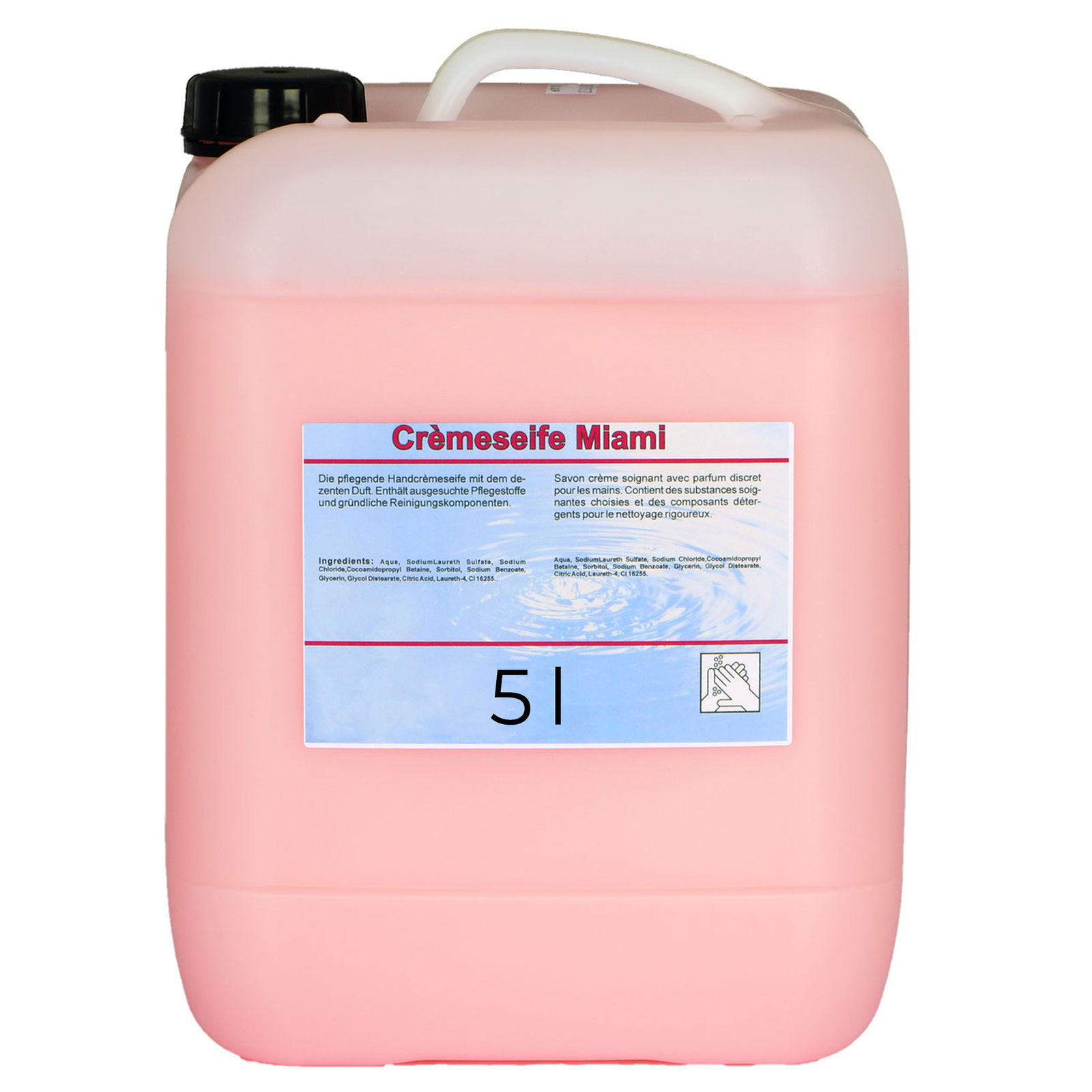 Cream soap Miami 5-litre canister