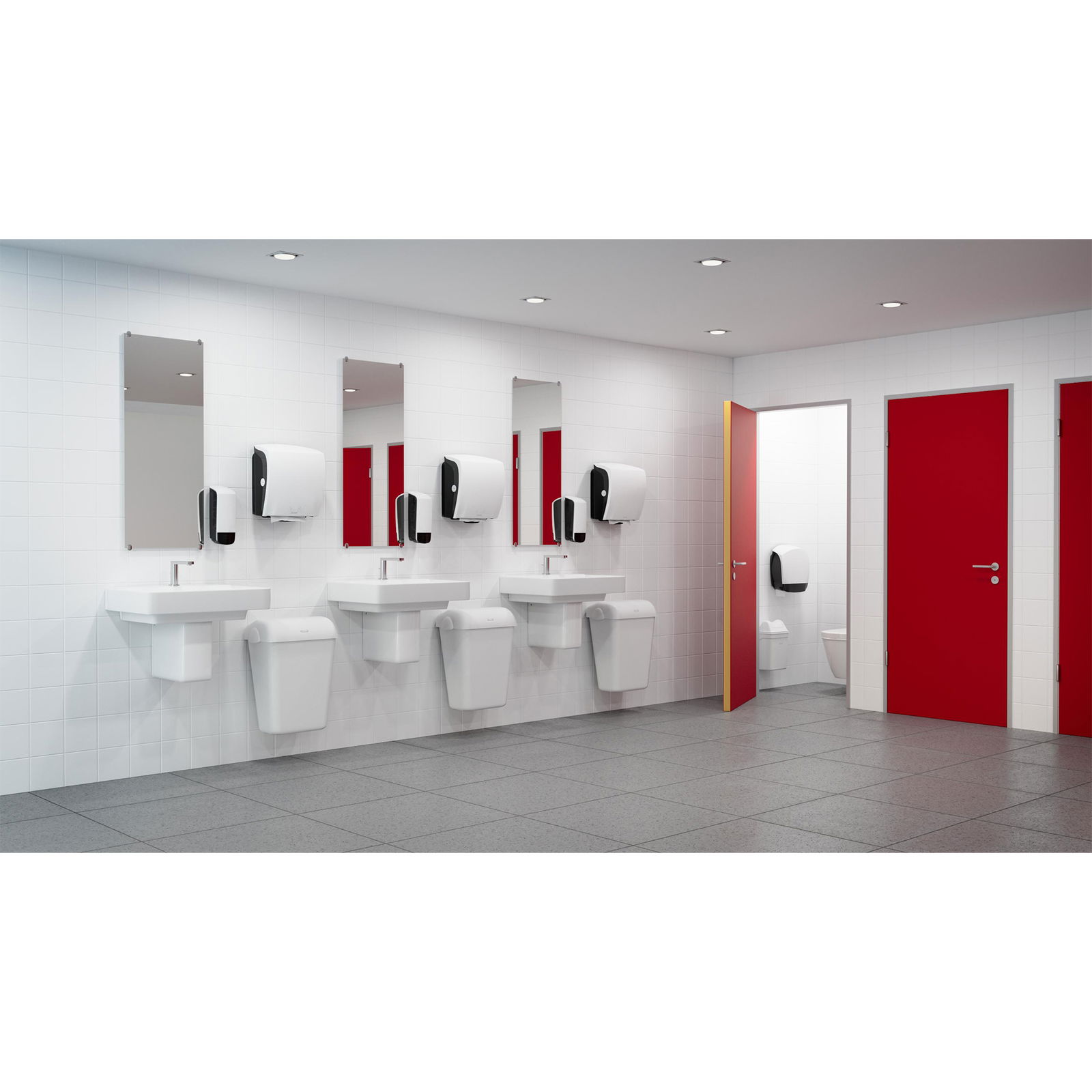 Katrin 82094 Inclusive System Handtuchrollen-Spender weiss