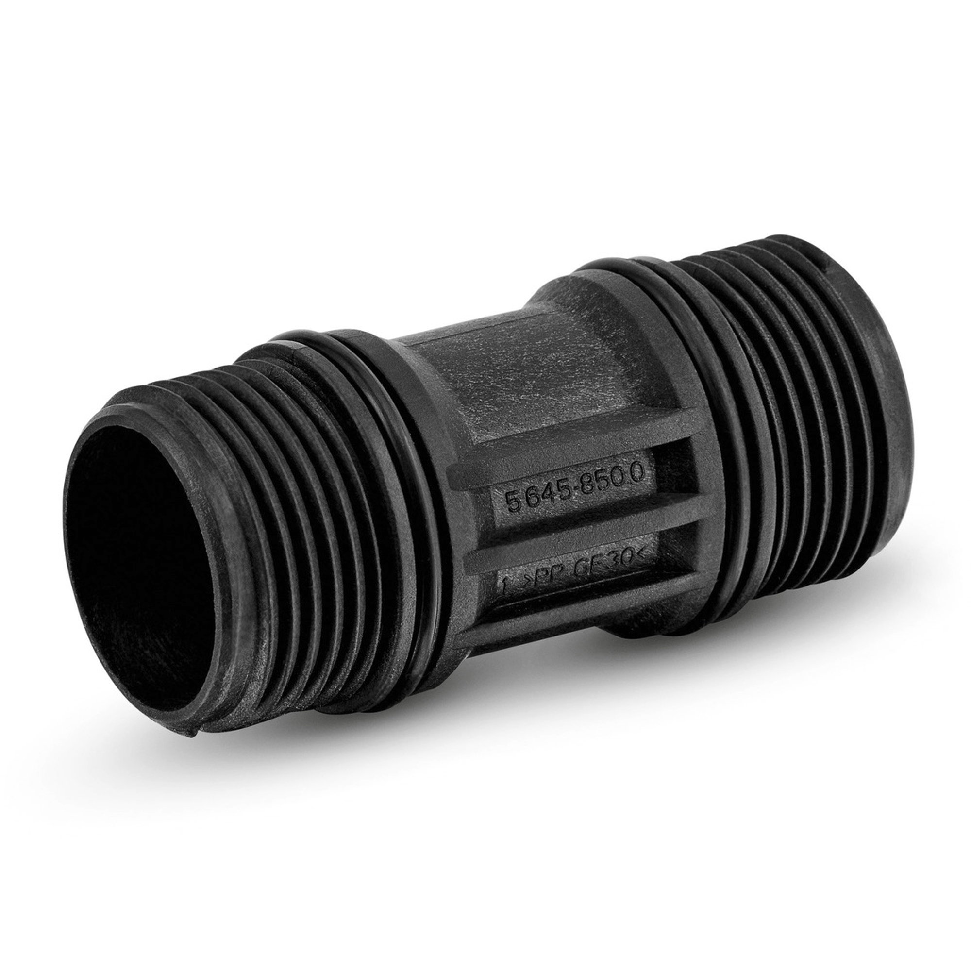 PVC-Fitting, _Schnellverbinder?, barbed connector, Schwarz, Rohrverbindung