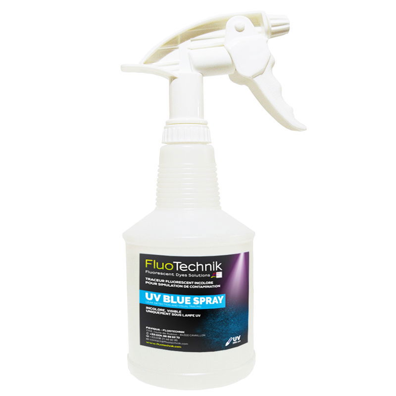 UV-Blue Spray für Hygienekontrollen