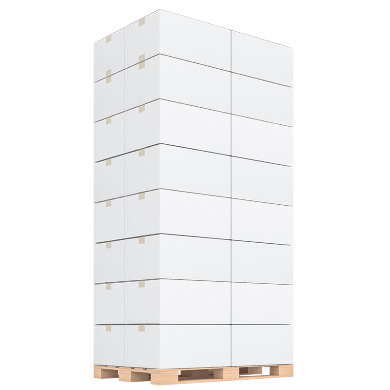 Essuie-mains pliage en Z 3 épaisseurs cellulose – palette