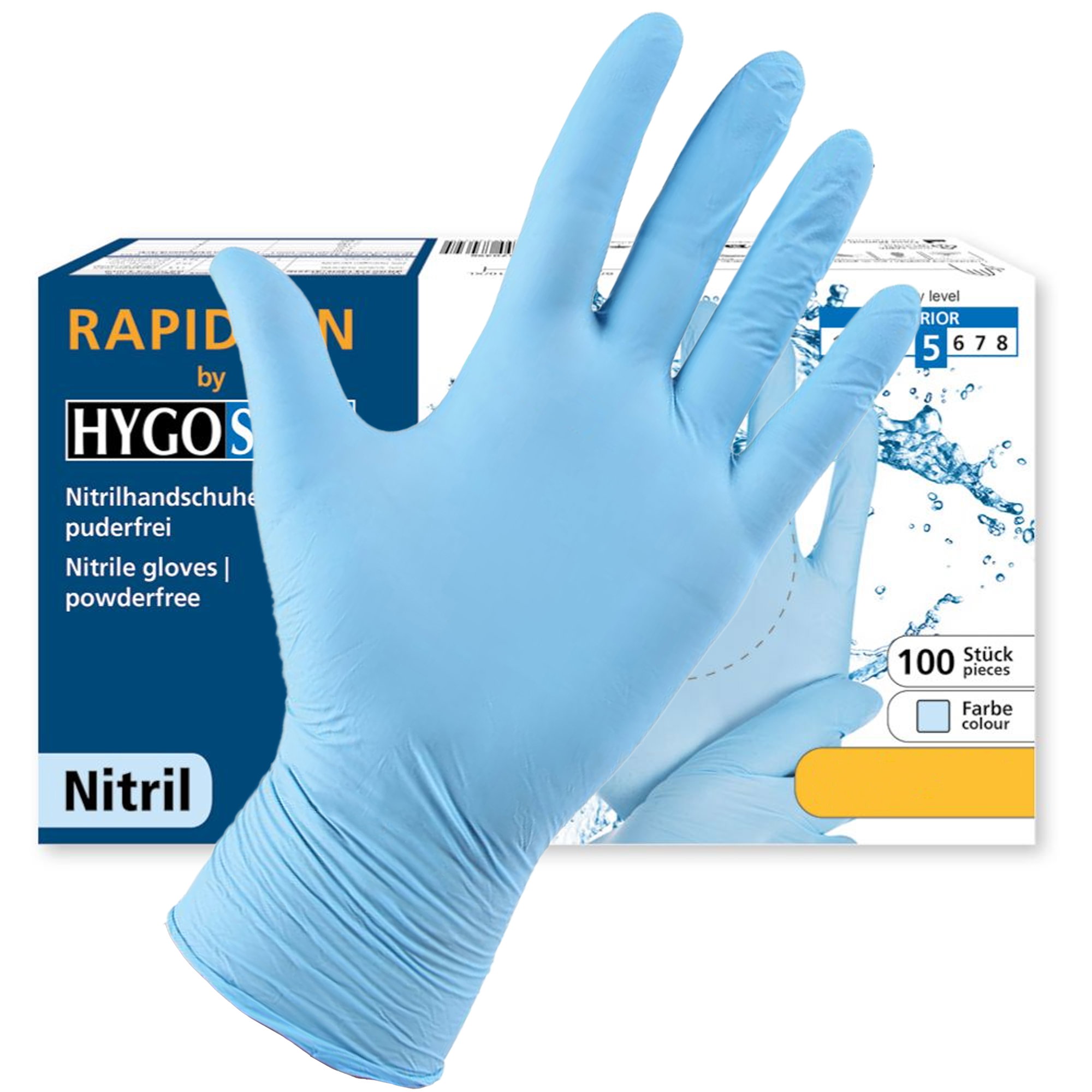 Gants en nitrile | Hygostar Rapid-On