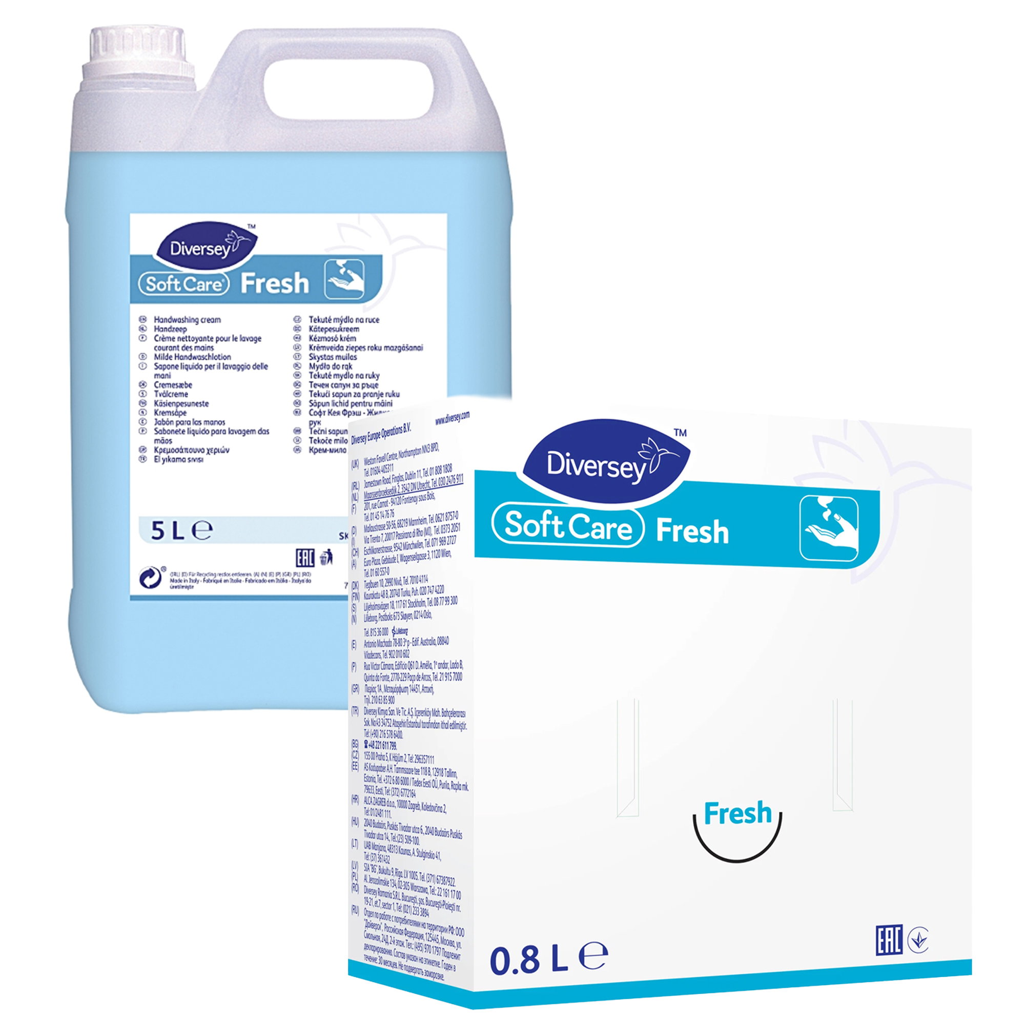 Handwaschlotion | 800 ml | Diversey Soft Care Fresh