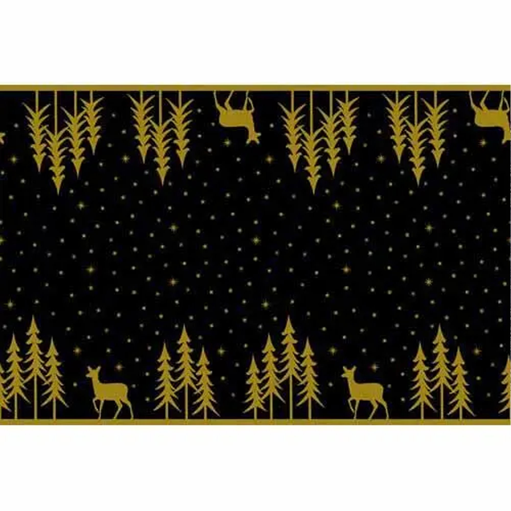 Linclass table runner | 40 cm x 24 m | Mank 104611 "Liane"