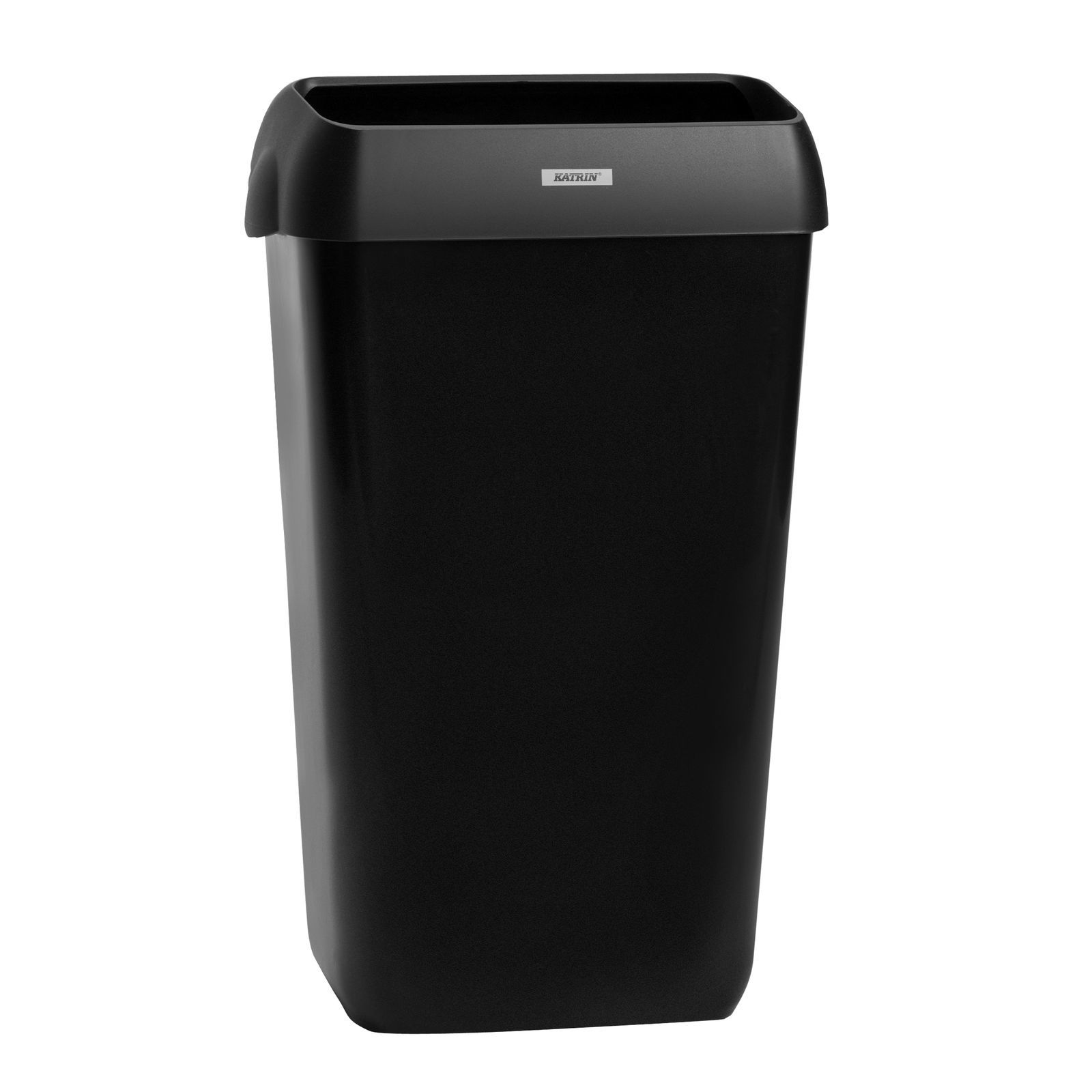 Waste bin 25 liters black KATRIN 92261