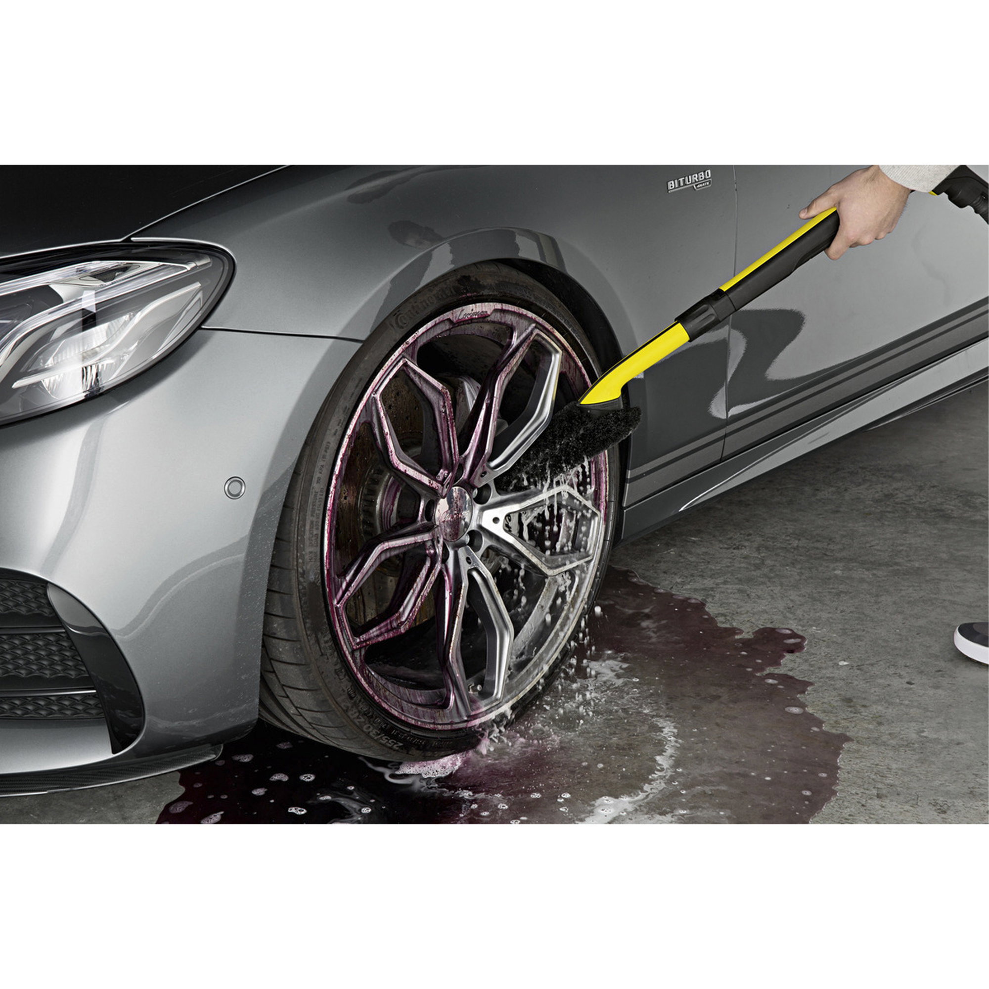 Autowäsche, Rad, Felge, Schaum, Wasserhahn
