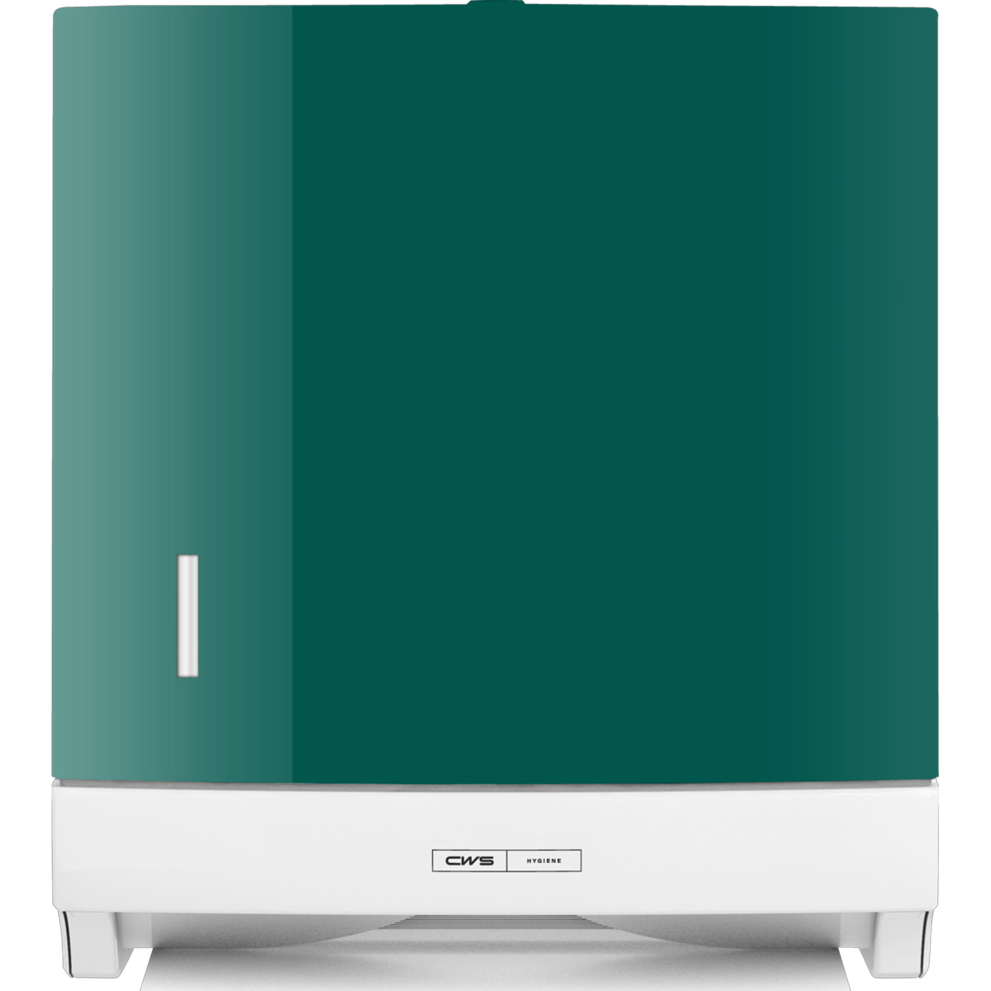 Papierhandtuchspender Kunststoff | CWS Paradise Paper Slim Forest Green