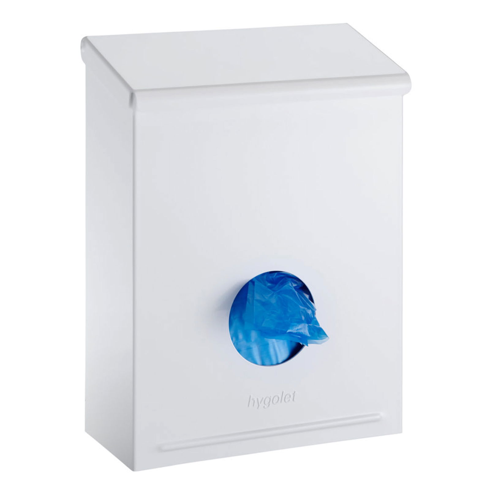 Hygiene waste bin with hygiene bag dispenser all-in-one