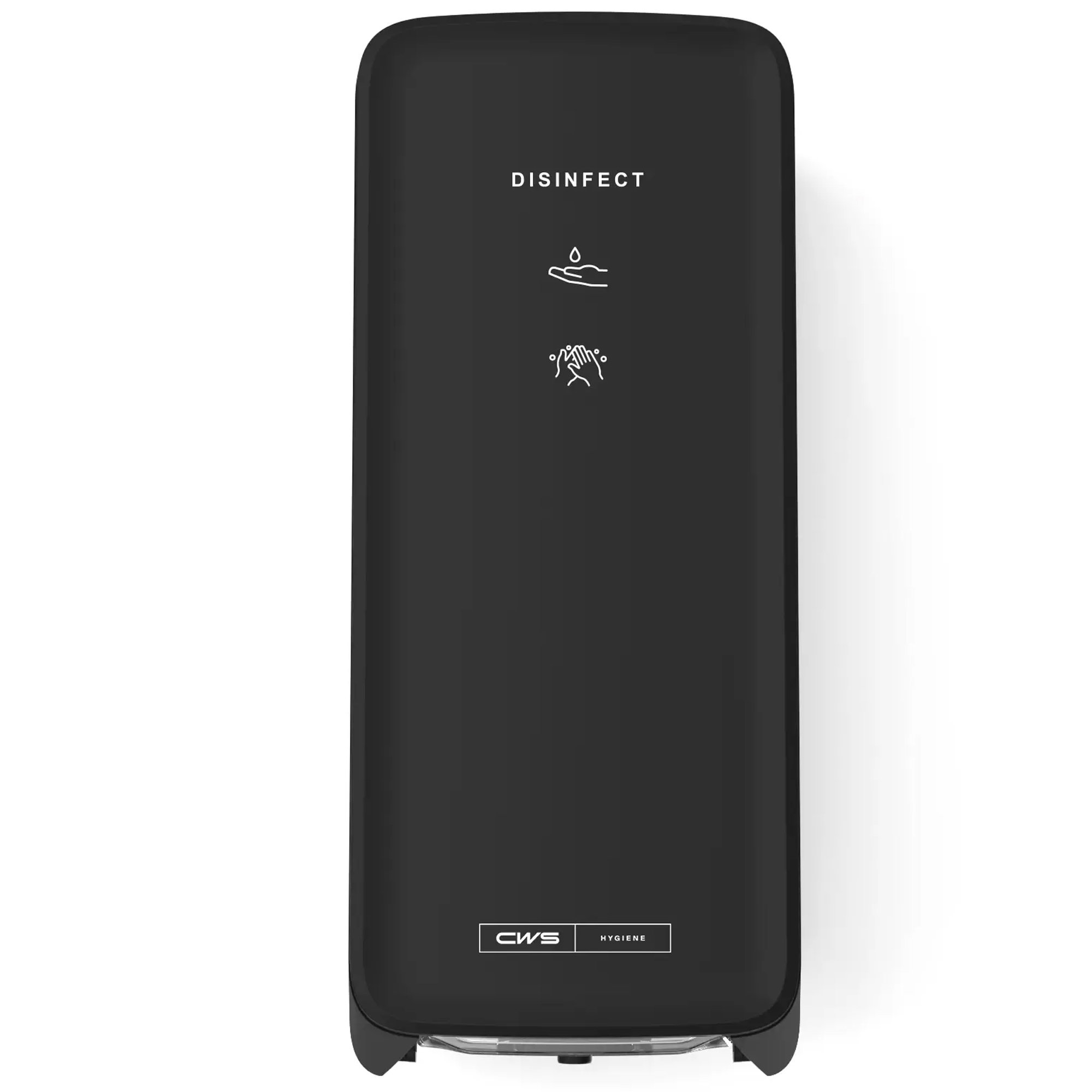 Desinfektionsspender Sensor | CWS PureLine Black Disinfect Gel NT