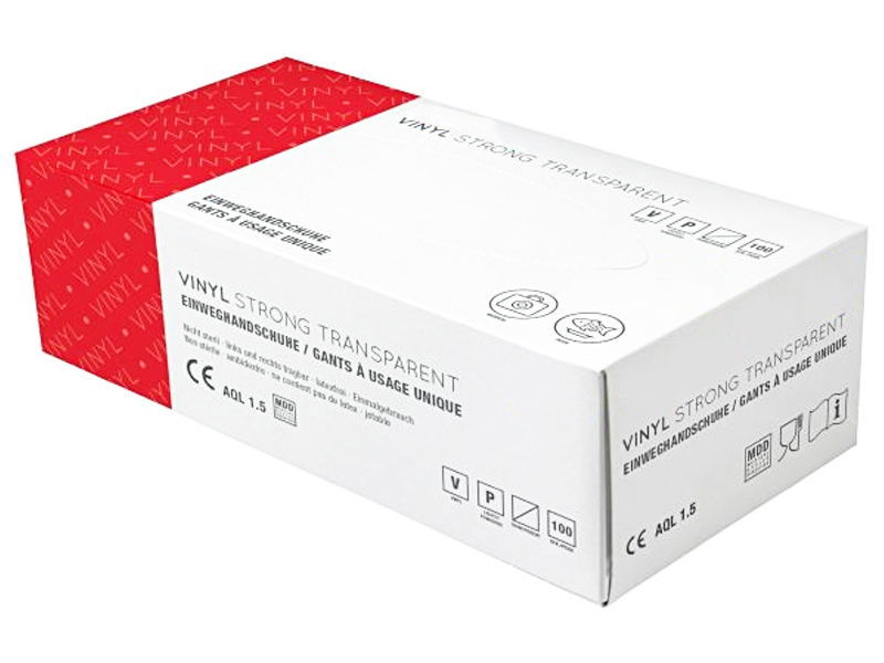 Vinyl Einweghandschuhe puderfrei