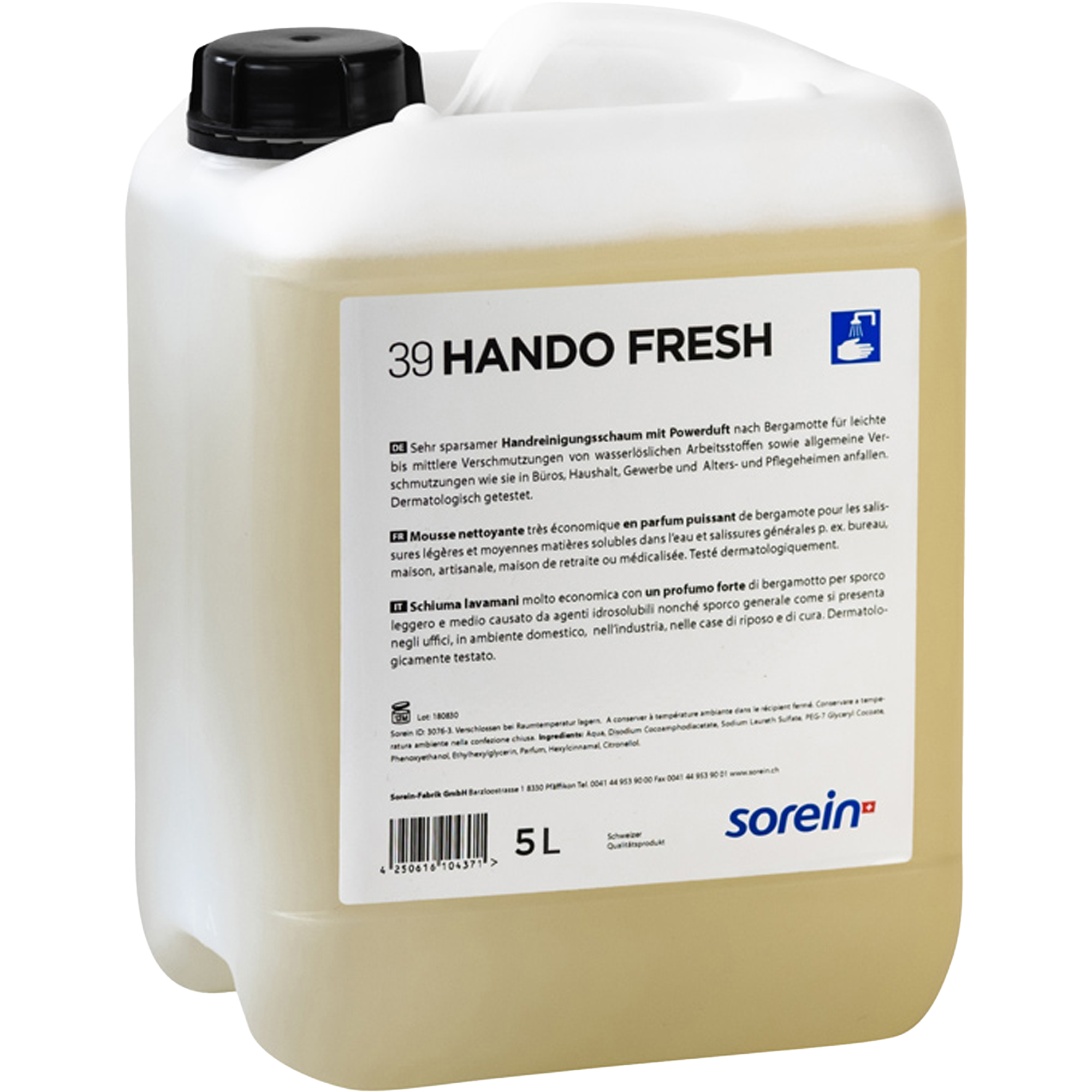 Schaumseife | 5 Liter | sorein Hando Fresh
