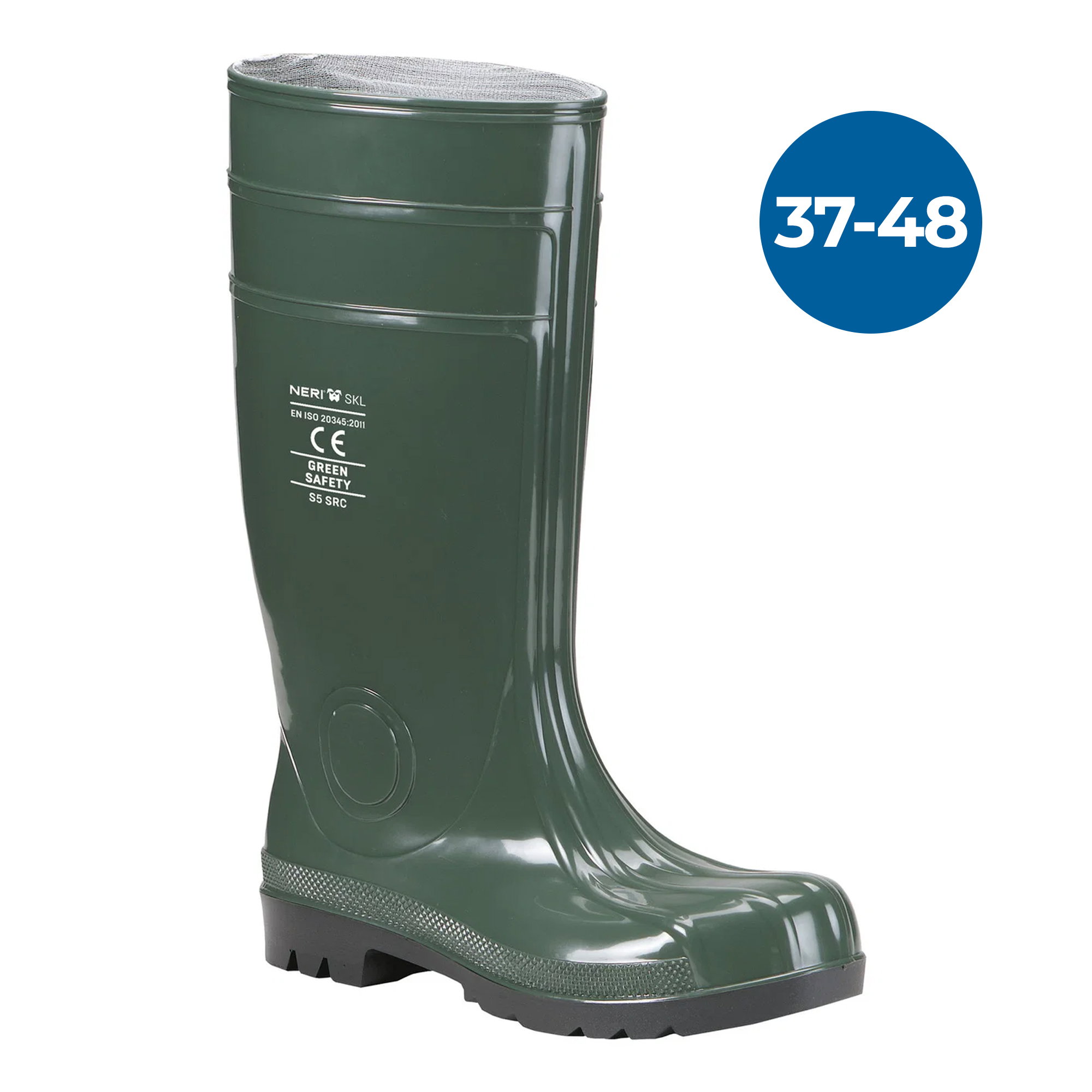 Gummistiefel, Stiefel, Gummischuh, Knöchelhoher Stiefel, Grün