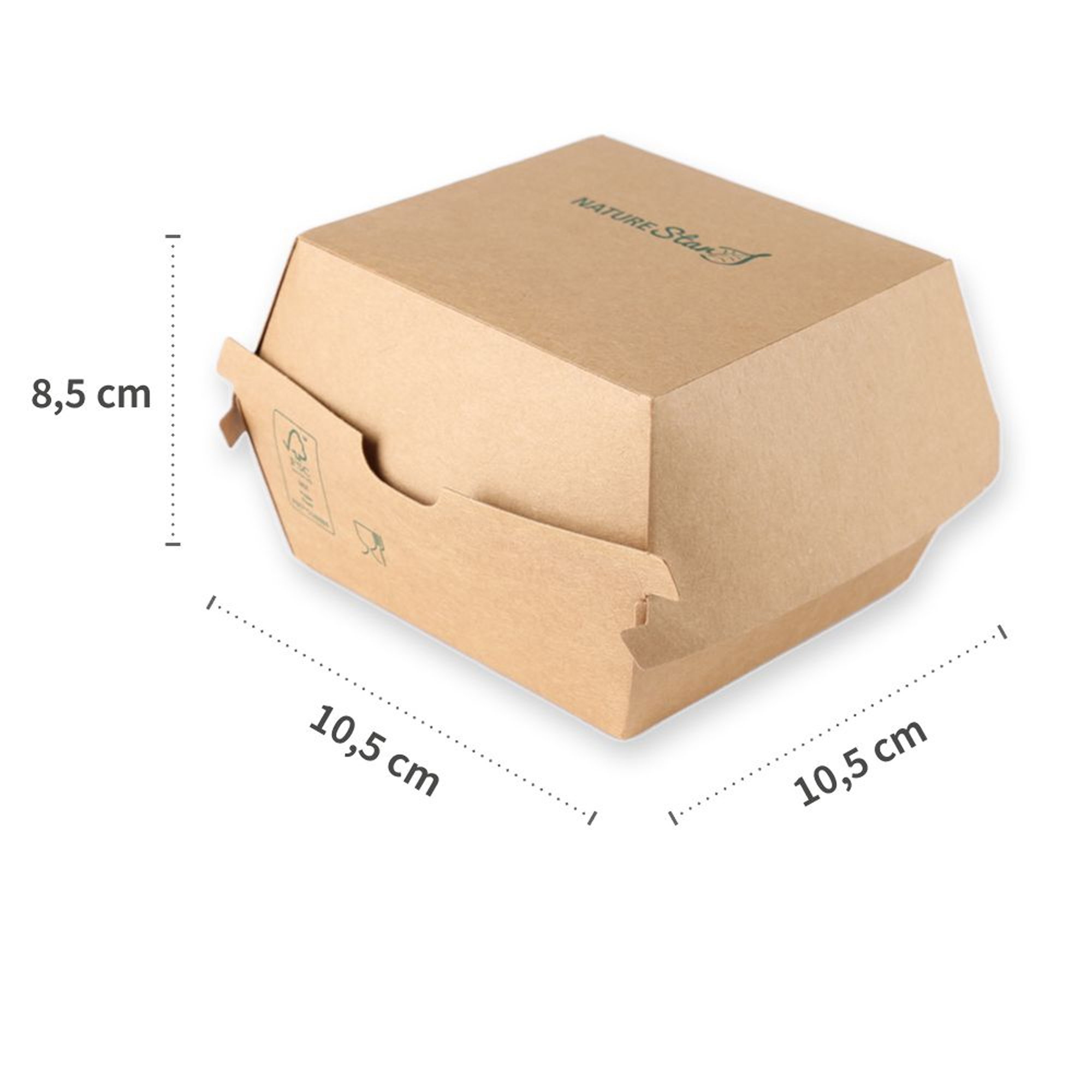 Kartonbox, Naturkarton, Schachtel, Verpackungskasten, Kartonverpackung