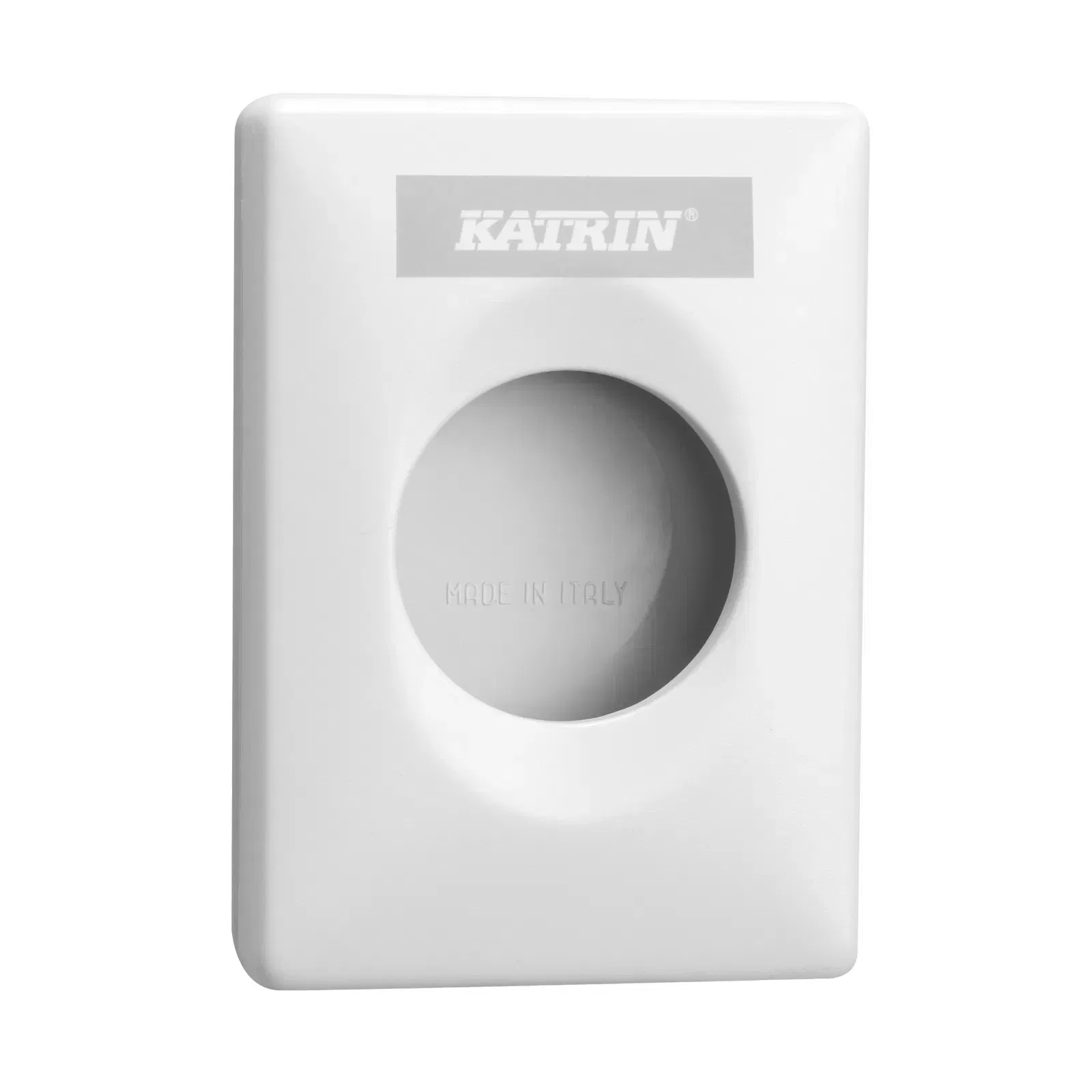 Dispenser di sacchetti igienici Katrin 91875 in plastica bianca