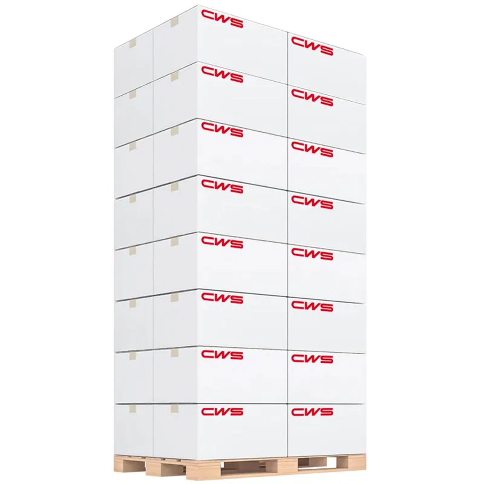 Palette Papierhandtücher V-Falz 2-lagig Zellstoff CWS 1000644