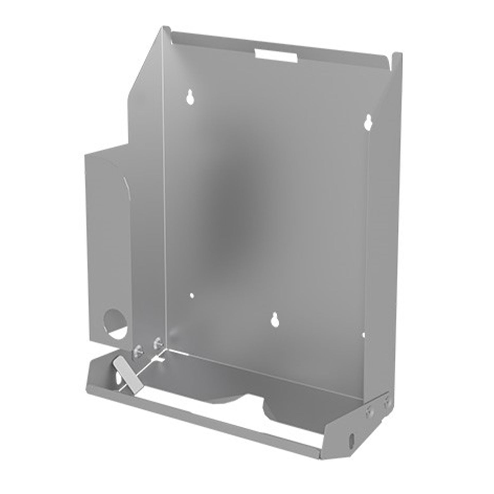 Dispenser da incasso per asciugamani di carta, acciaio inox, 500-600 fogli