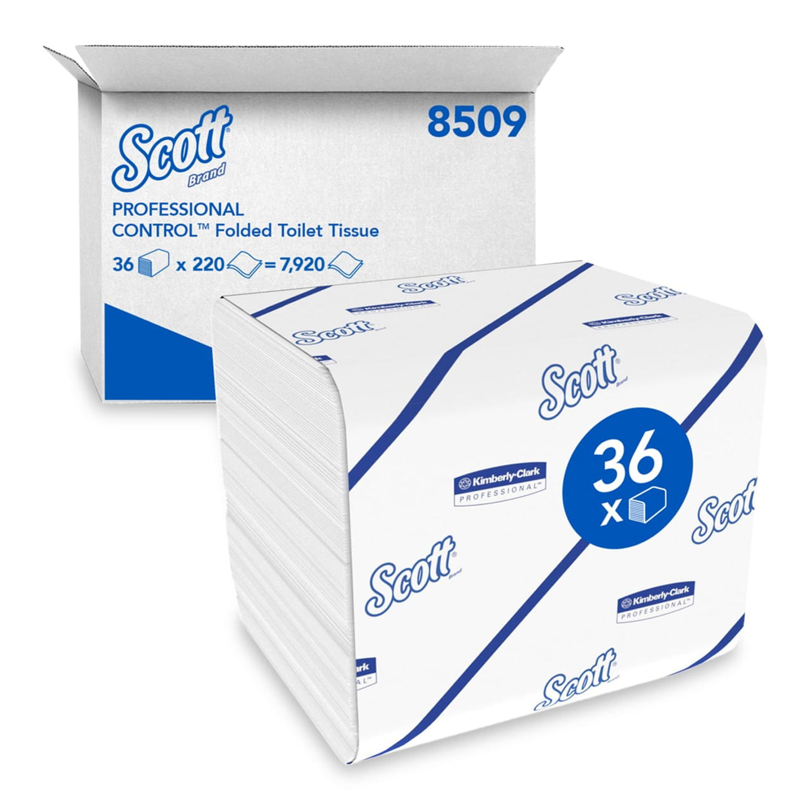 Scott Control 8509 carta igienica a fogli singoli 220 strappi