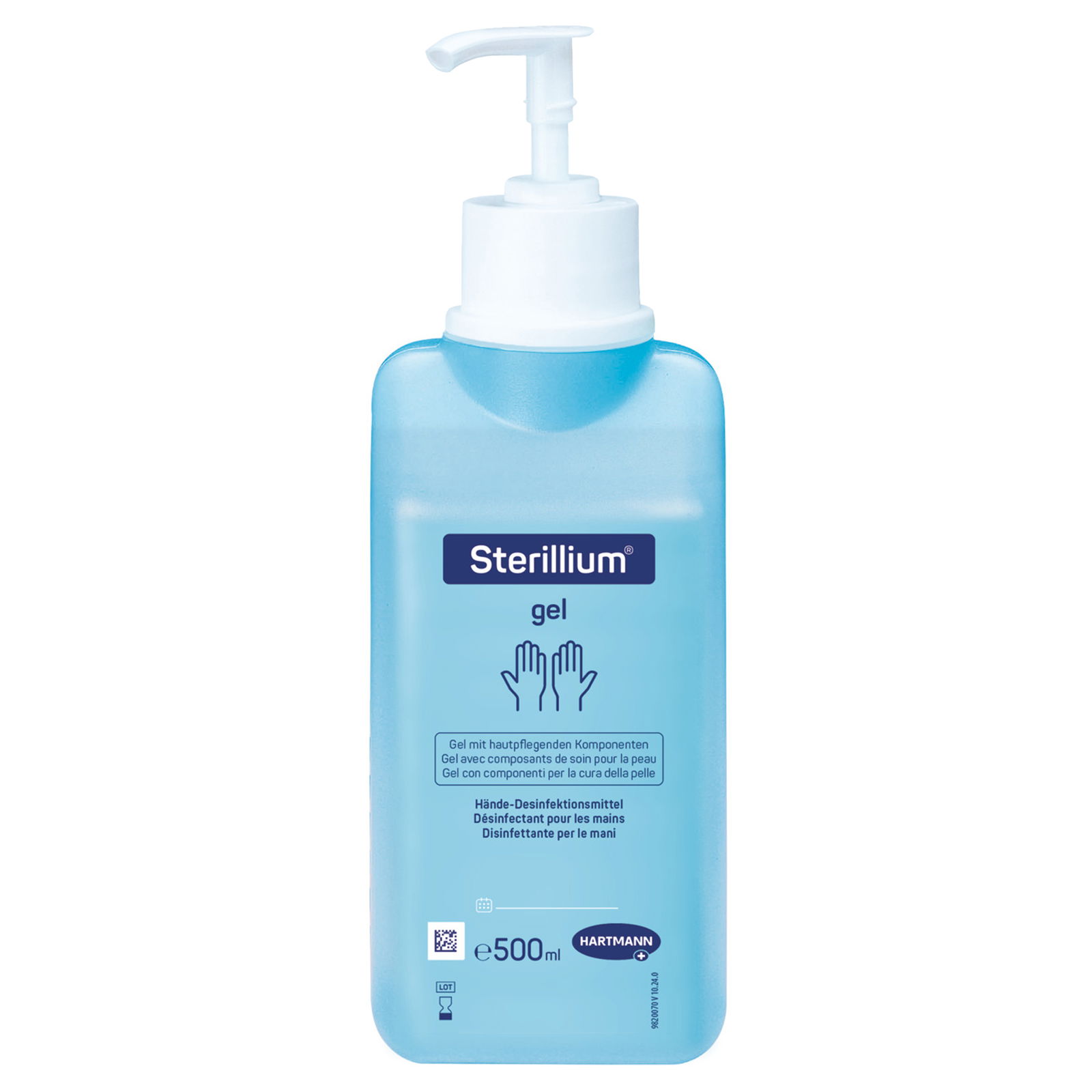 Sterillium Gel Händedesinfektionsmittel 500 ml mit Pumpe