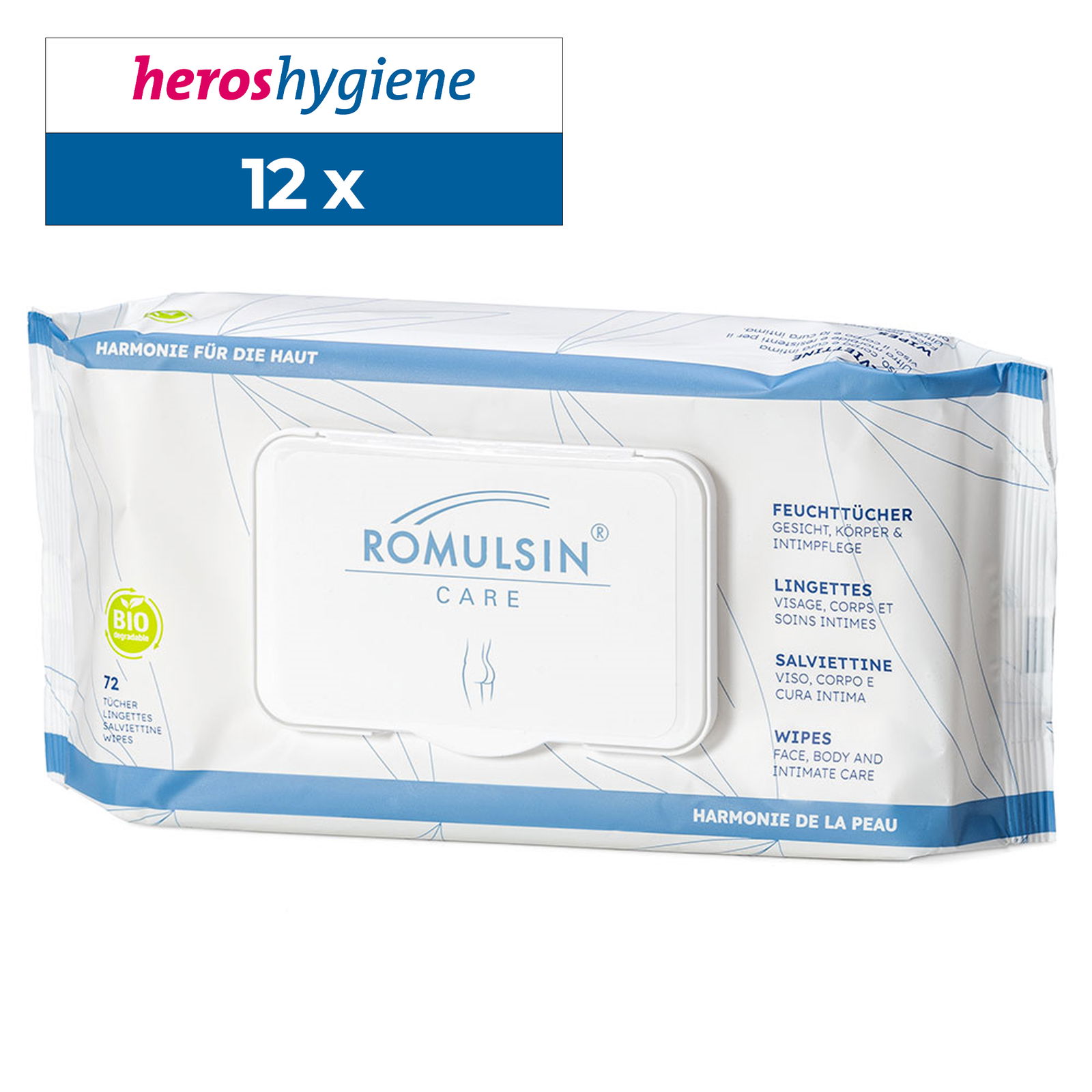 Wet wipes Romulsin Care