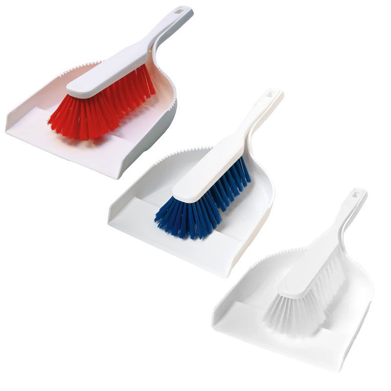 Sweeping set plastic white