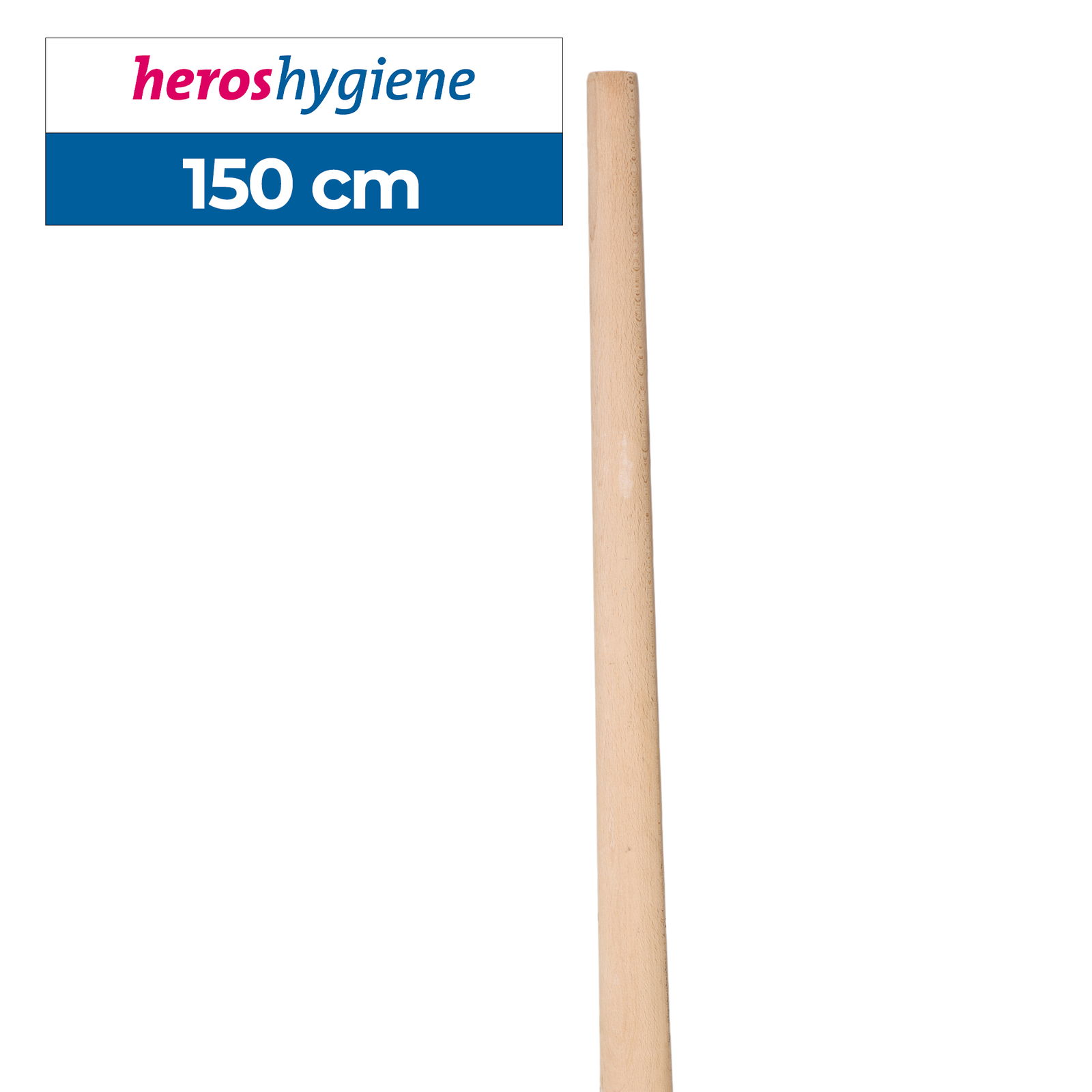 Wooden handle 150 cm x 23.5 mm