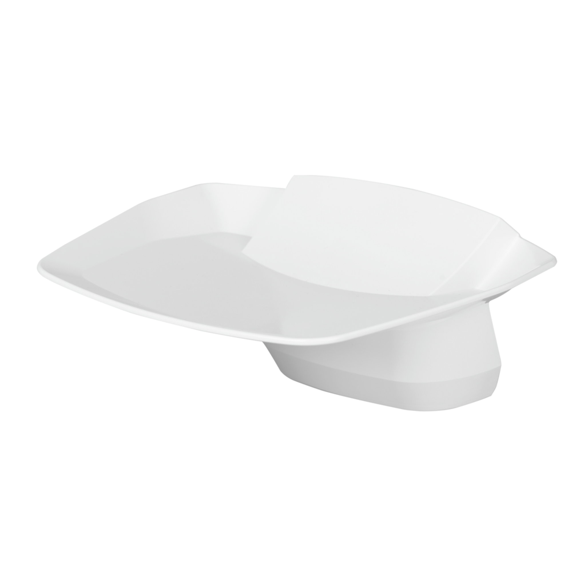 Schale, Schüssel, Porzellan, weiß, Abschrägungen