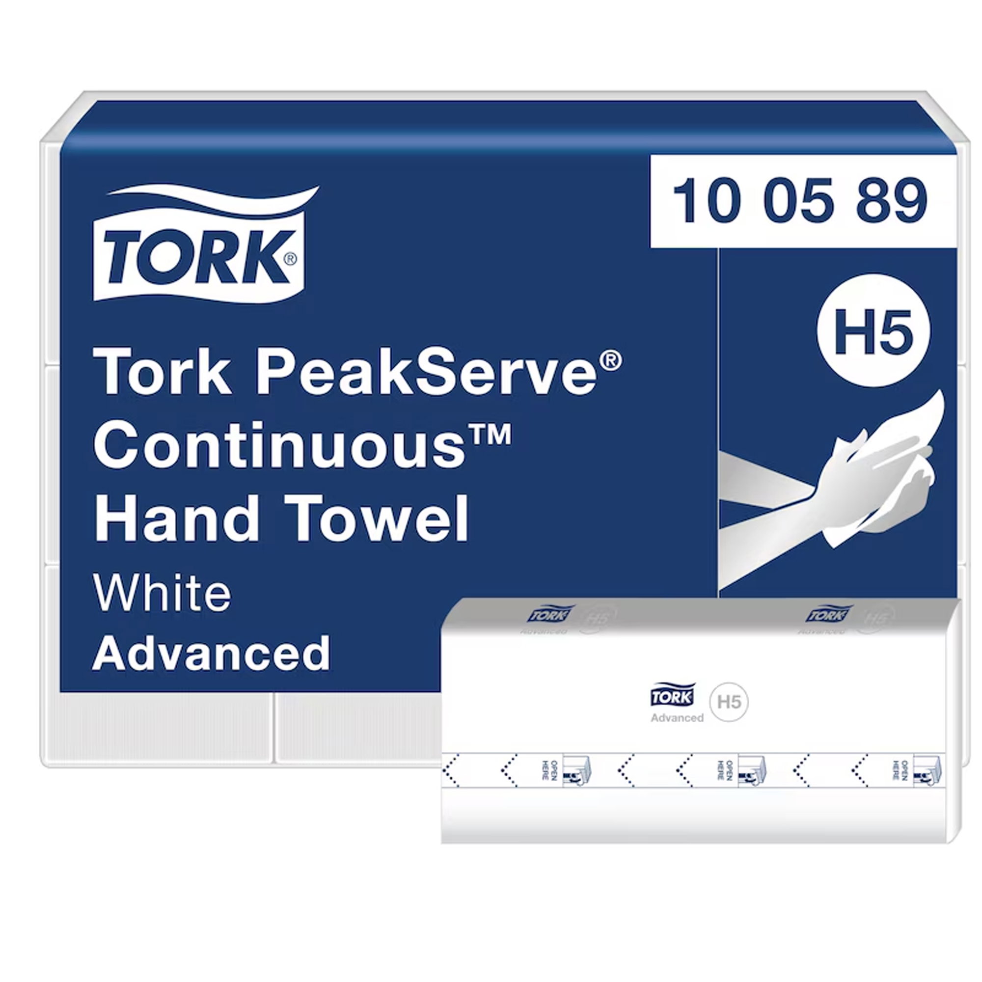 Handtuch, White, PeakServe, Advanced, Tork