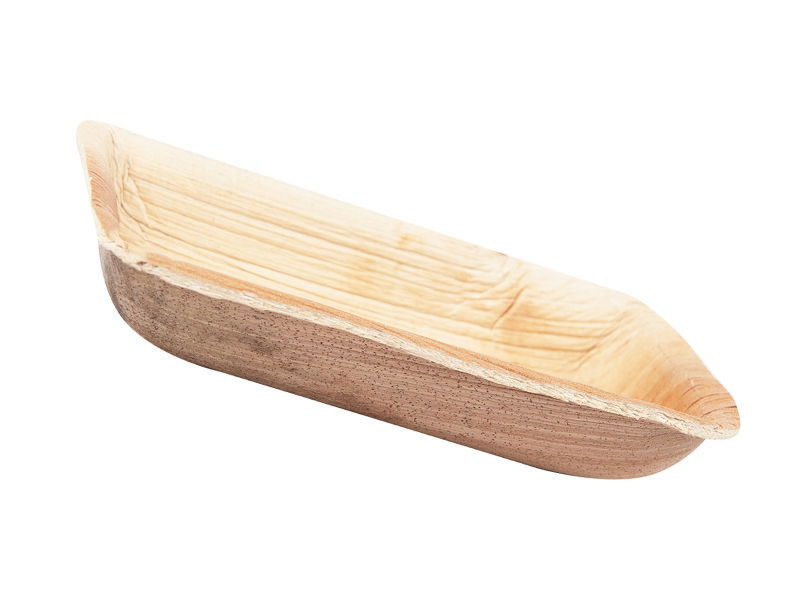 Palmblatt Apéro Schale rechteckig