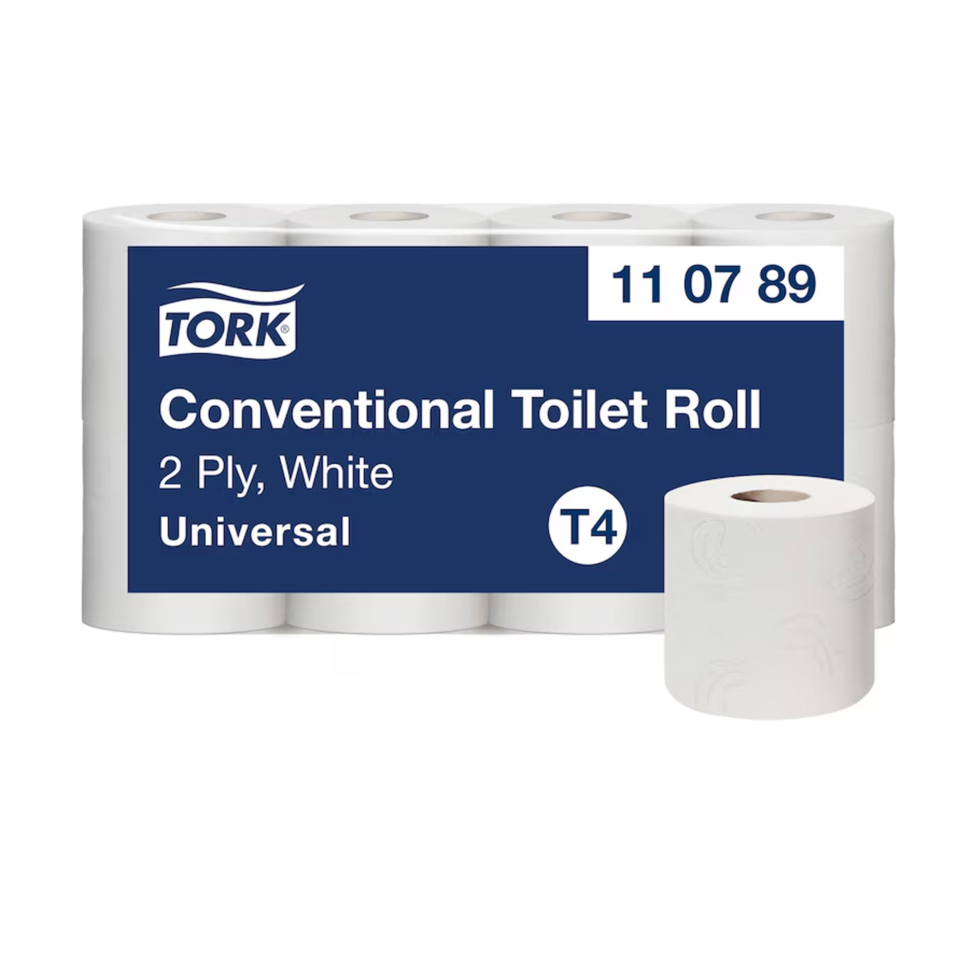 Toilettenpapier | 2-lagig | Zellstoff | 30 m | Tork 110789 T4