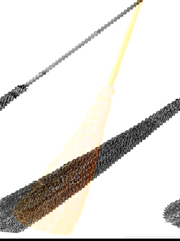 Bambusbesen mit Stiel