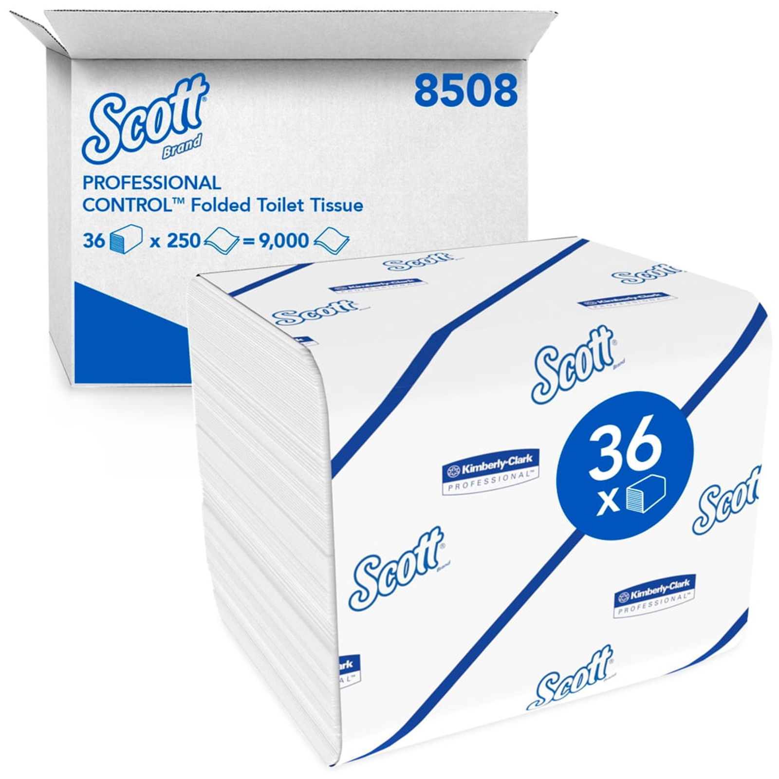 Scott Control 8508 carta igienica a fogli singoli 250 strappi