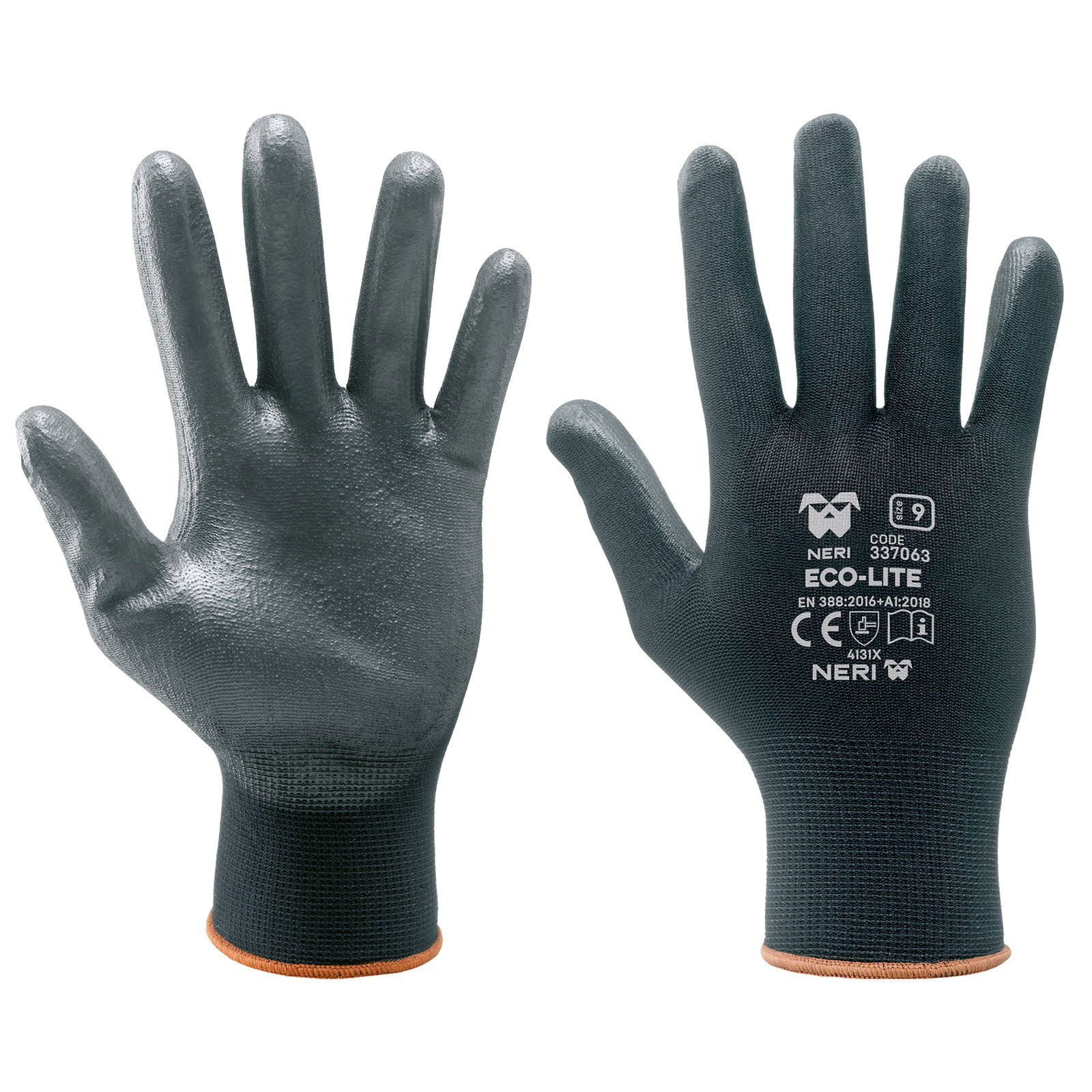 gants de protection mécanique | NERI Eco-Lite noir
