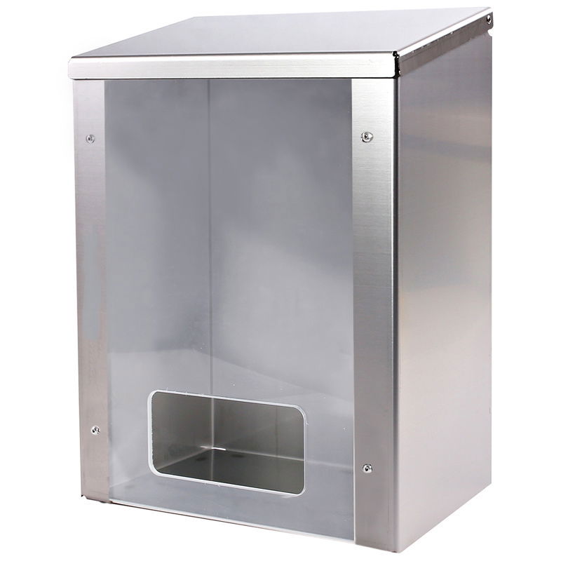 Spender für Kittel und Overalls Edelstahl