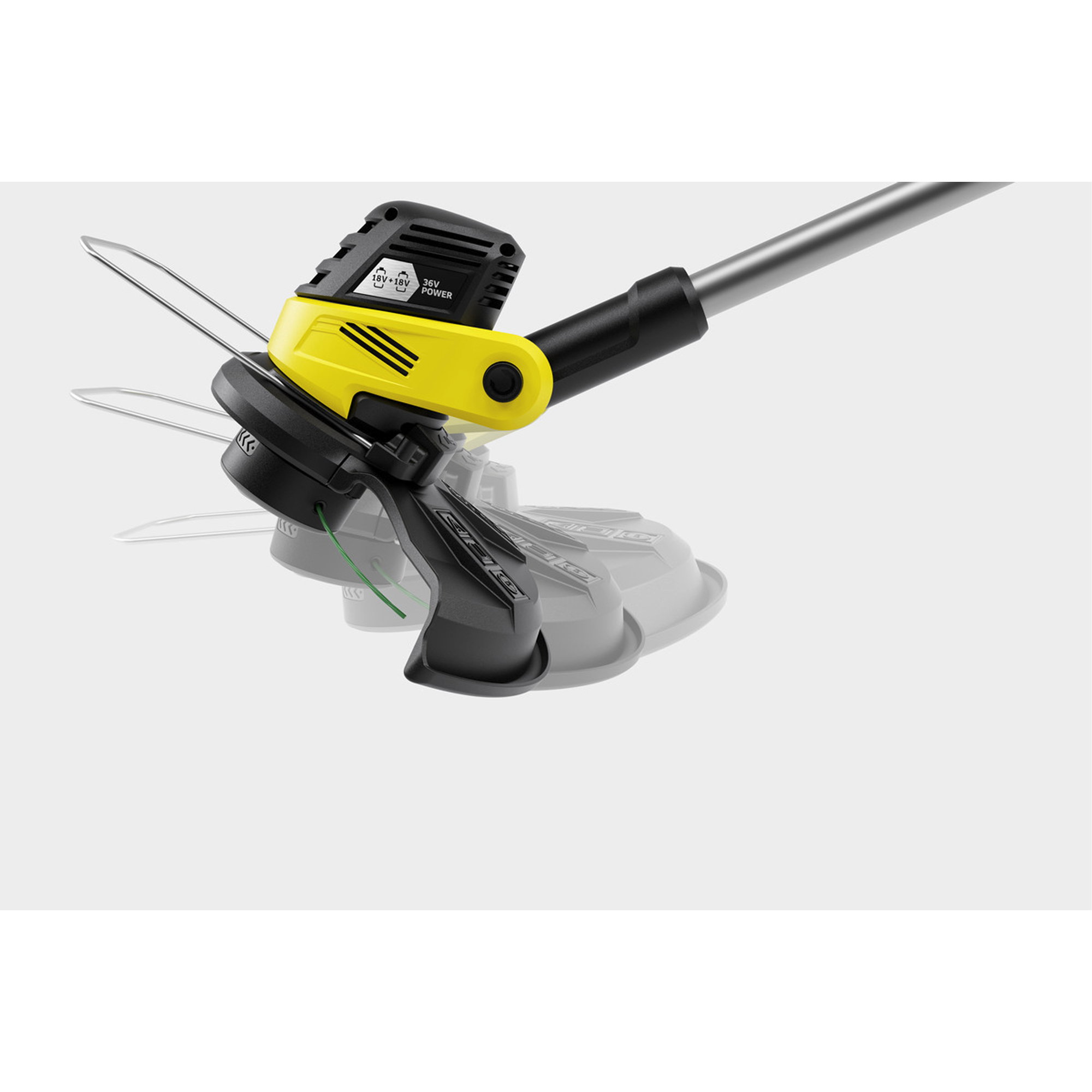 elektrisch, Trimmer, Garten, Klinge, gelb