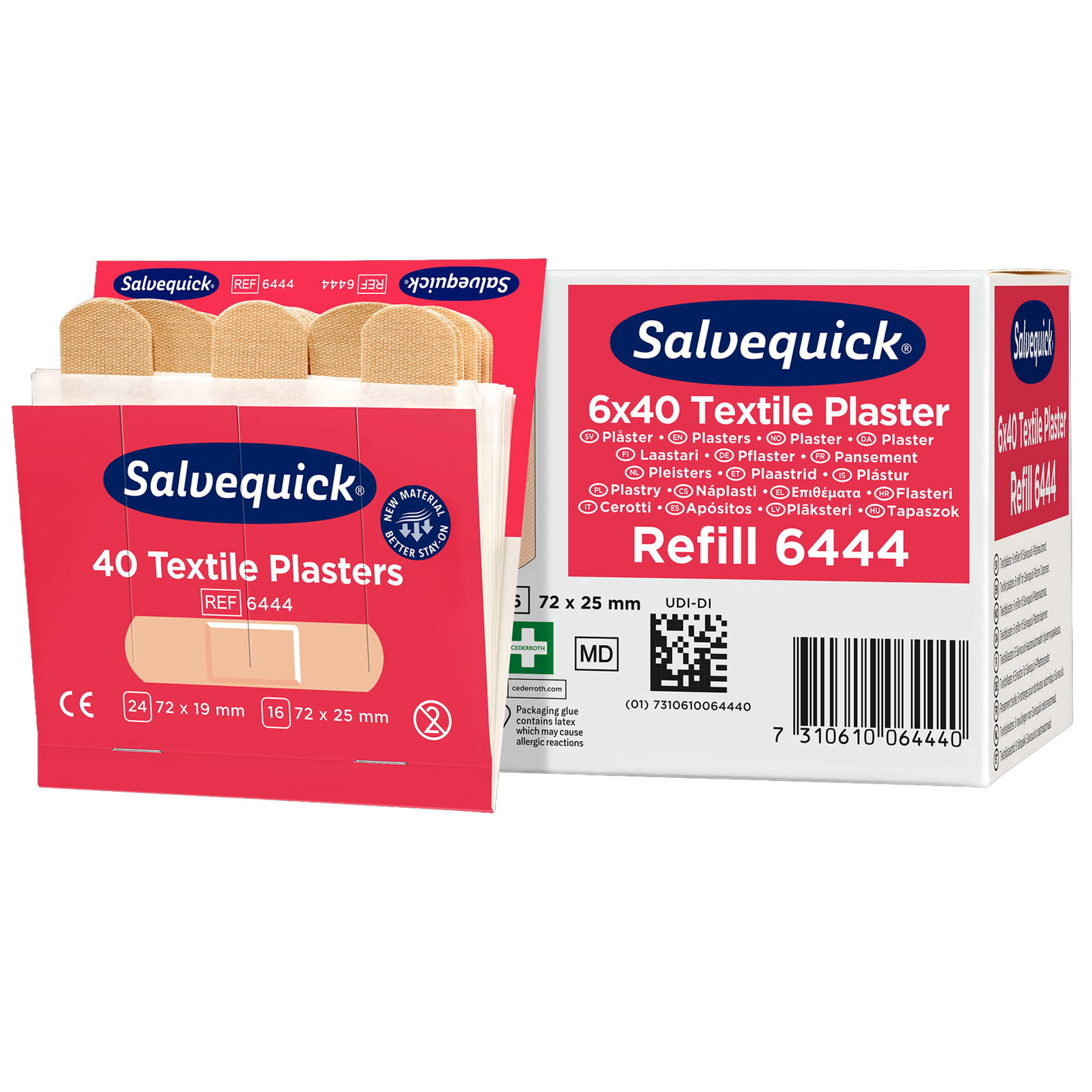 Textilpflaster Cederroth Nachfüllset