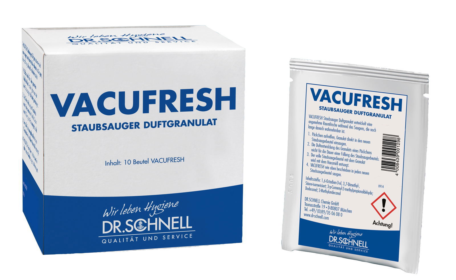 Dr. Schnell Vacufresh fragrance granules for all vacuum cleaners