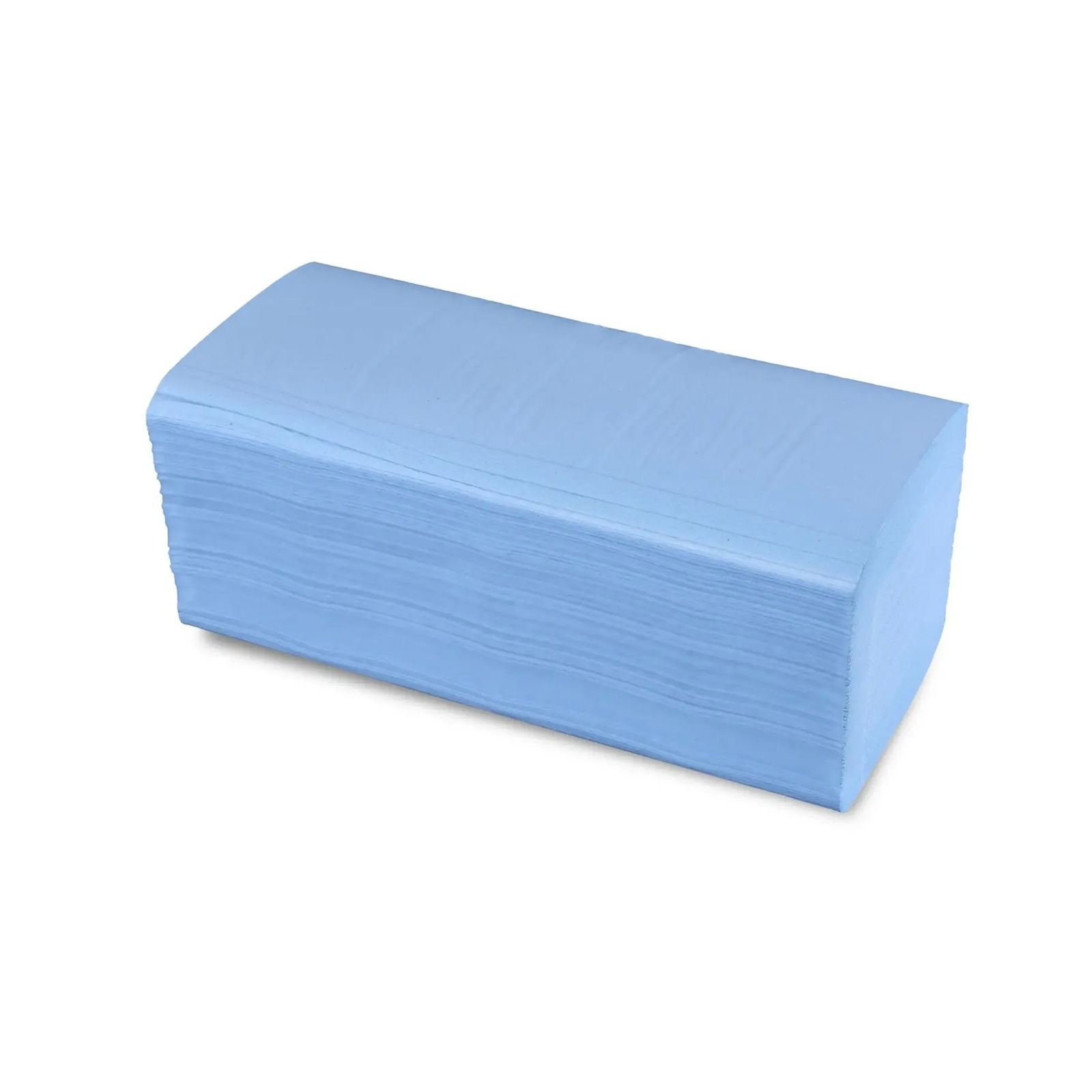 Funny AG-054 Papierhandtuch Zellstoff blau 2-lagig V-Falz 4000 Blatt