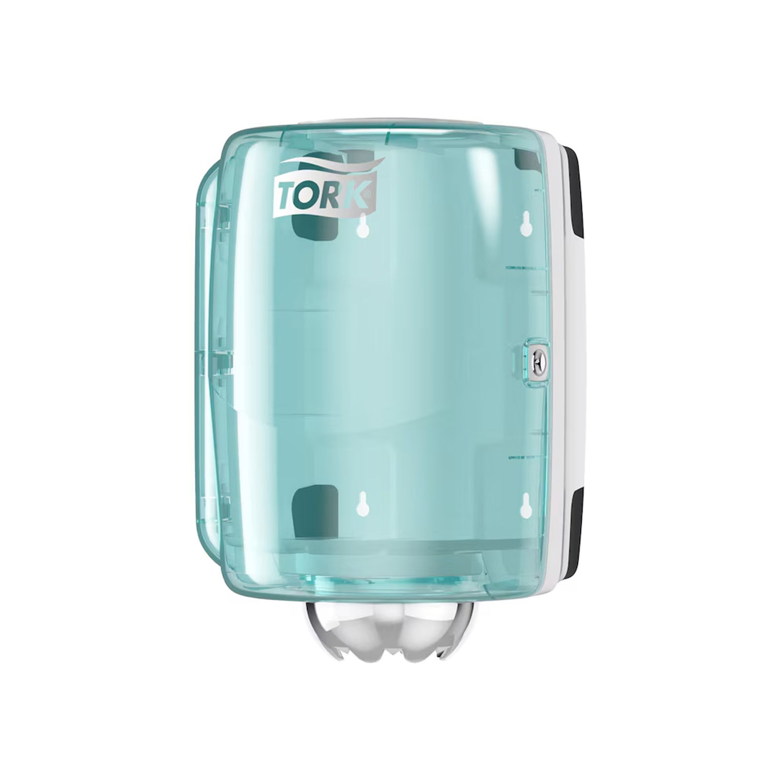 Tork Midi 659000 Spender Innenabrollung M2 türkis Seite