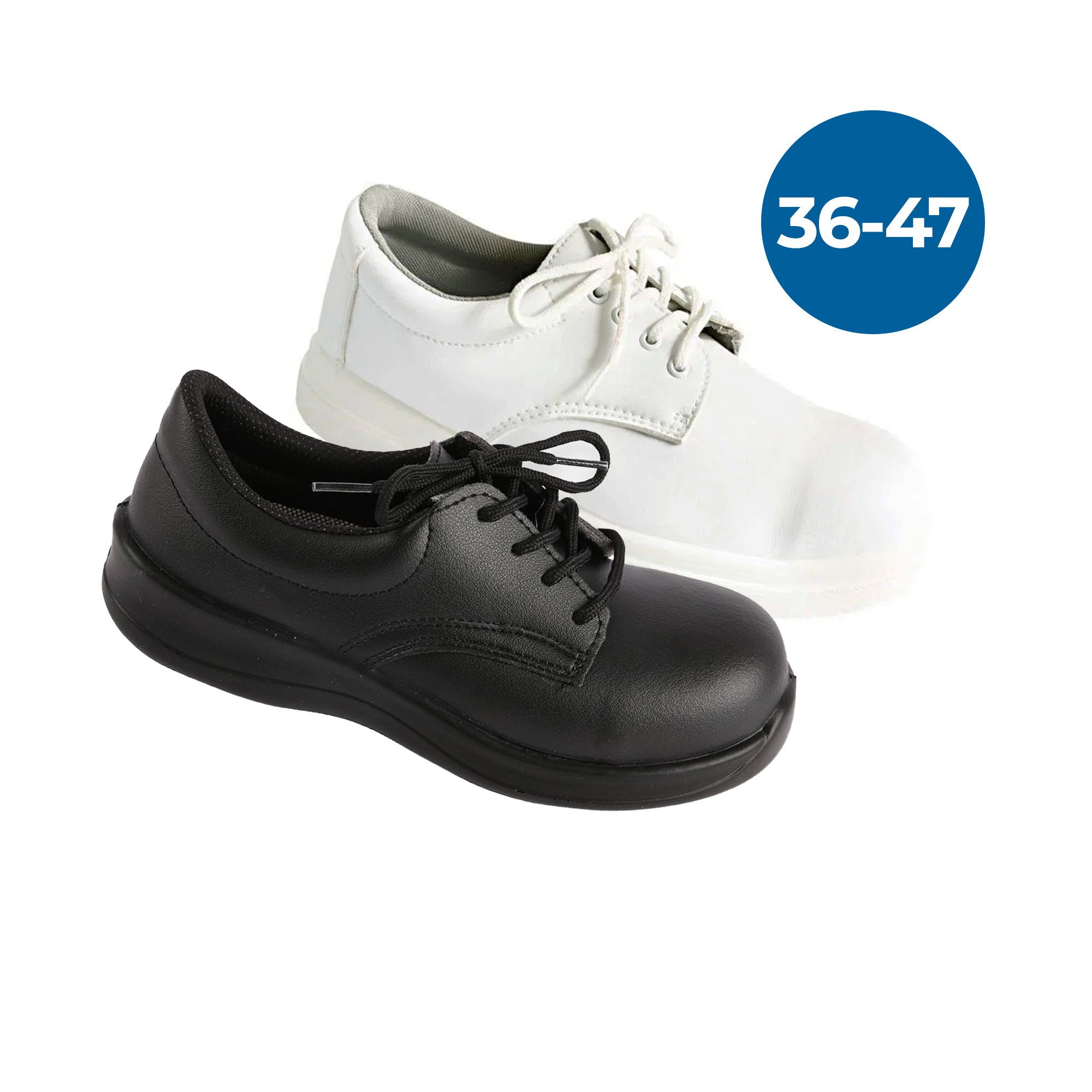 Schuhe, Sneaker, Lederschuh, Schwarz/Weiß, Unisex