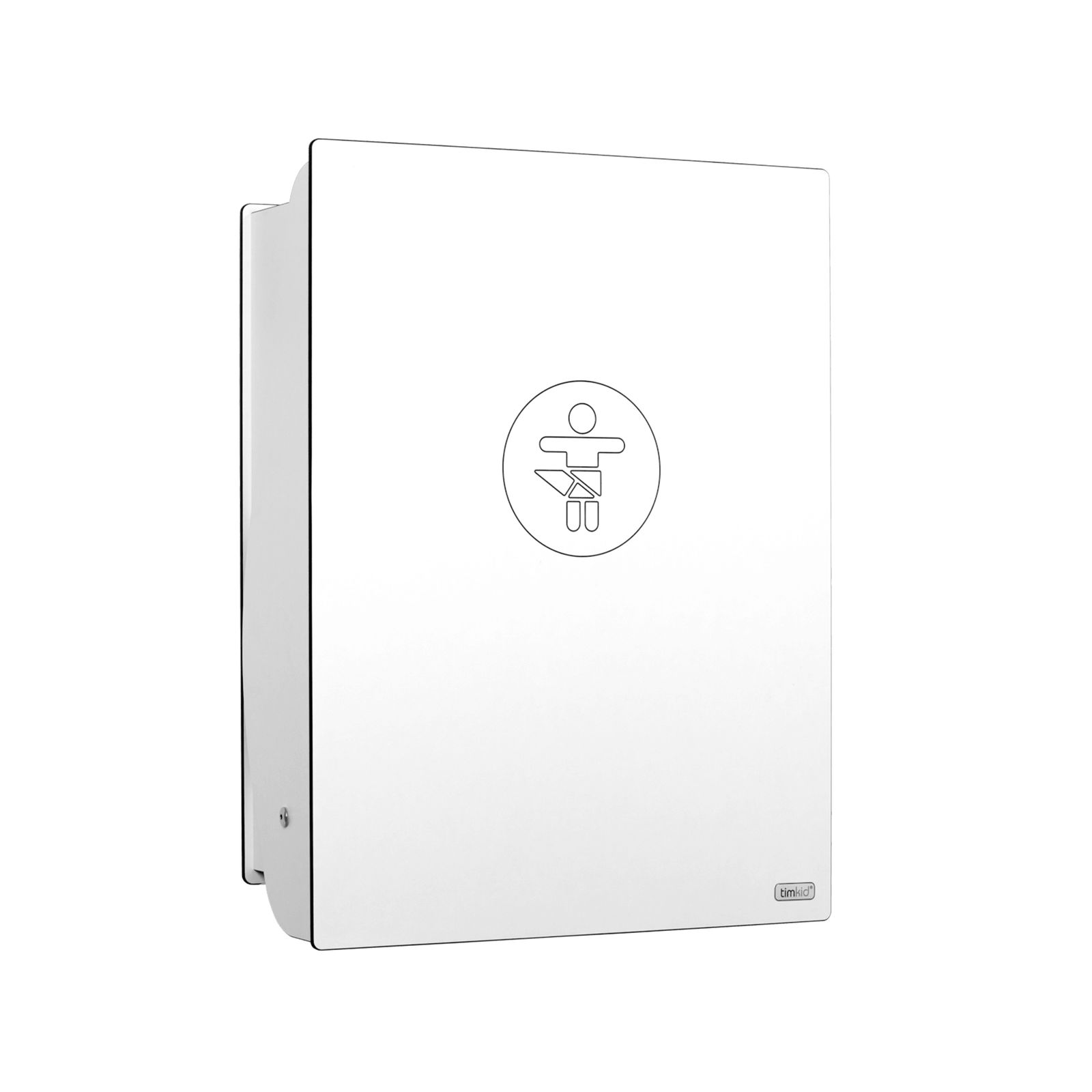 timkid TKS8001 KAWAHPL Wickeltisch Deluxe weiss geschlossen