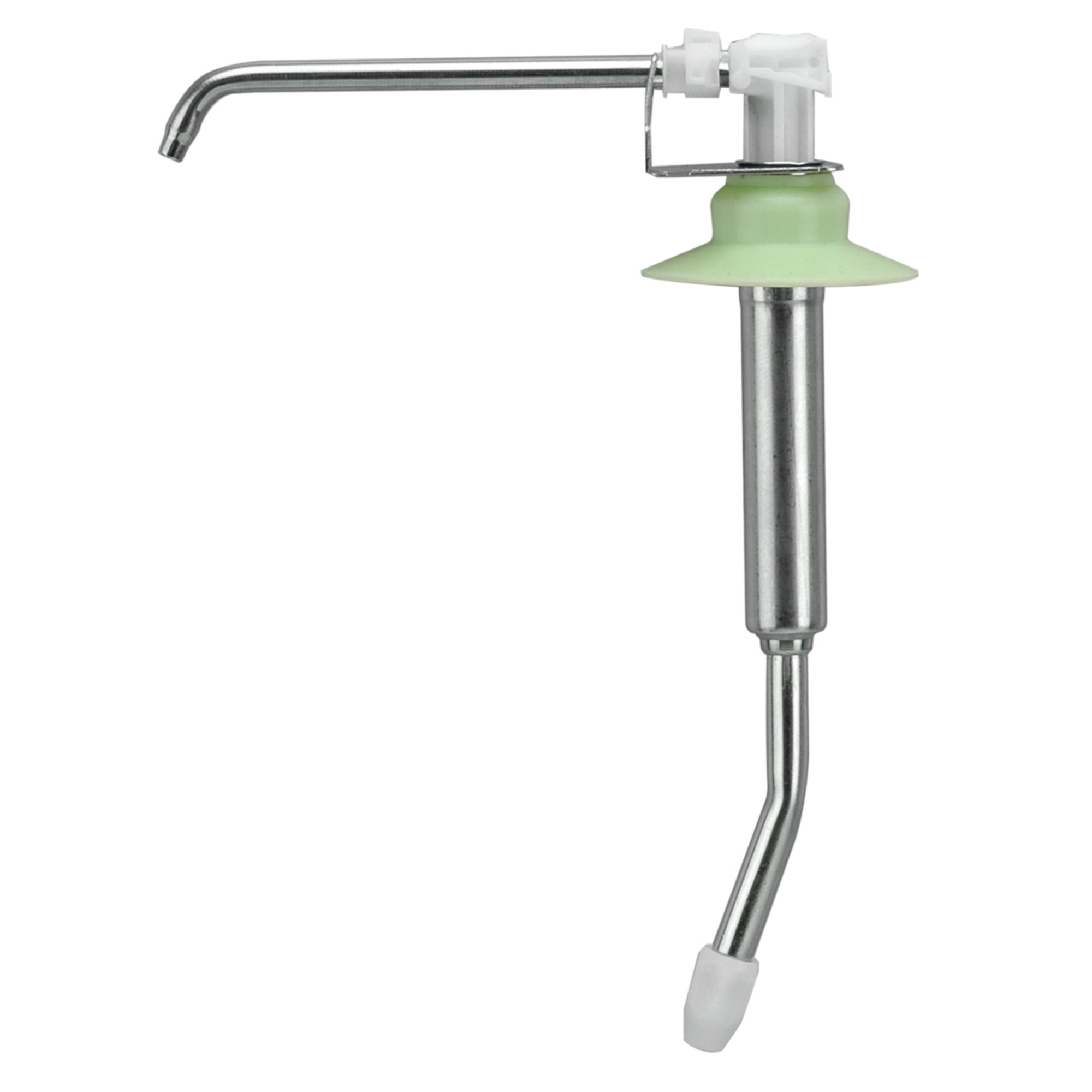 Zapfpumpe, Spritzenpumpe, Auslaufventil, Metallpumpe, Grün