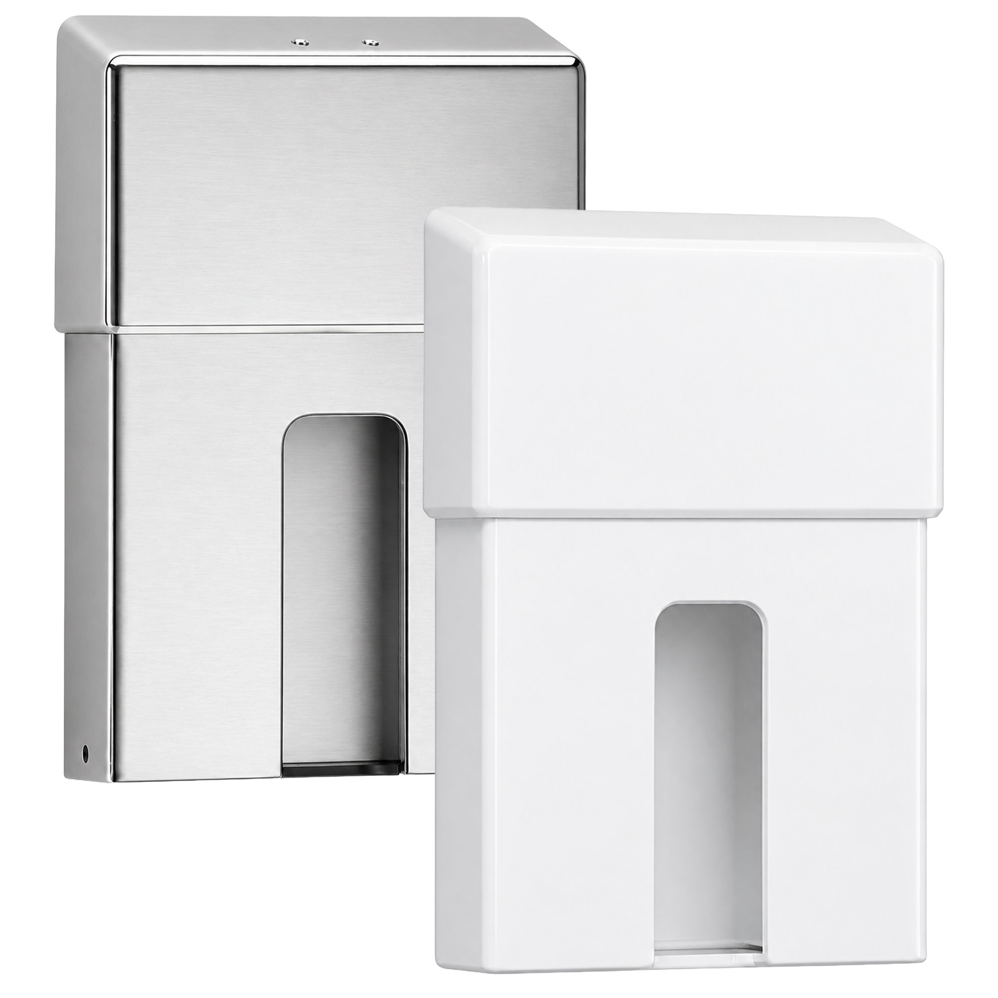Distributeur de sachets hygiéniques | Plastique | Blanc et chrome | CWS